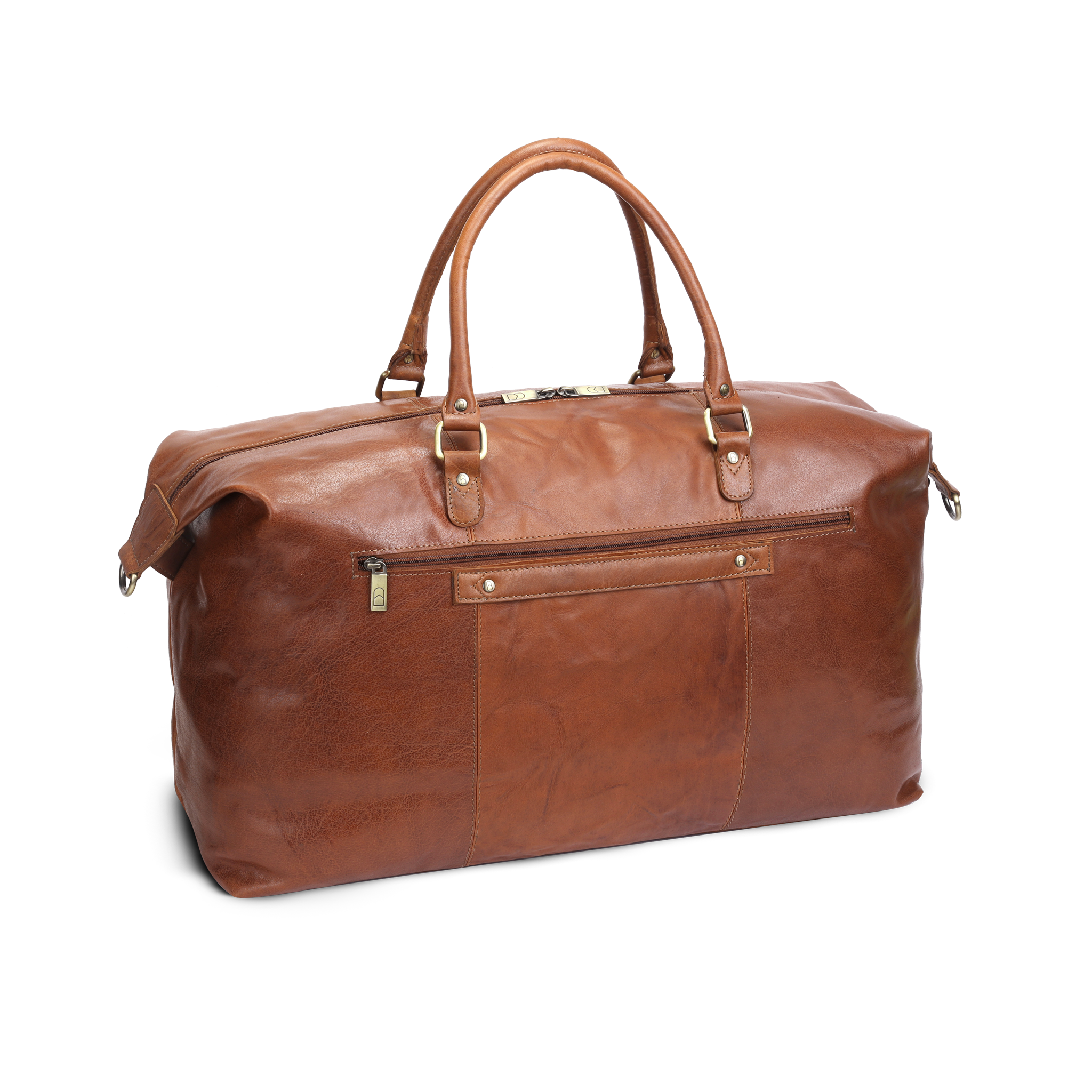 Oxford weekend bag, 45 L - Cognac