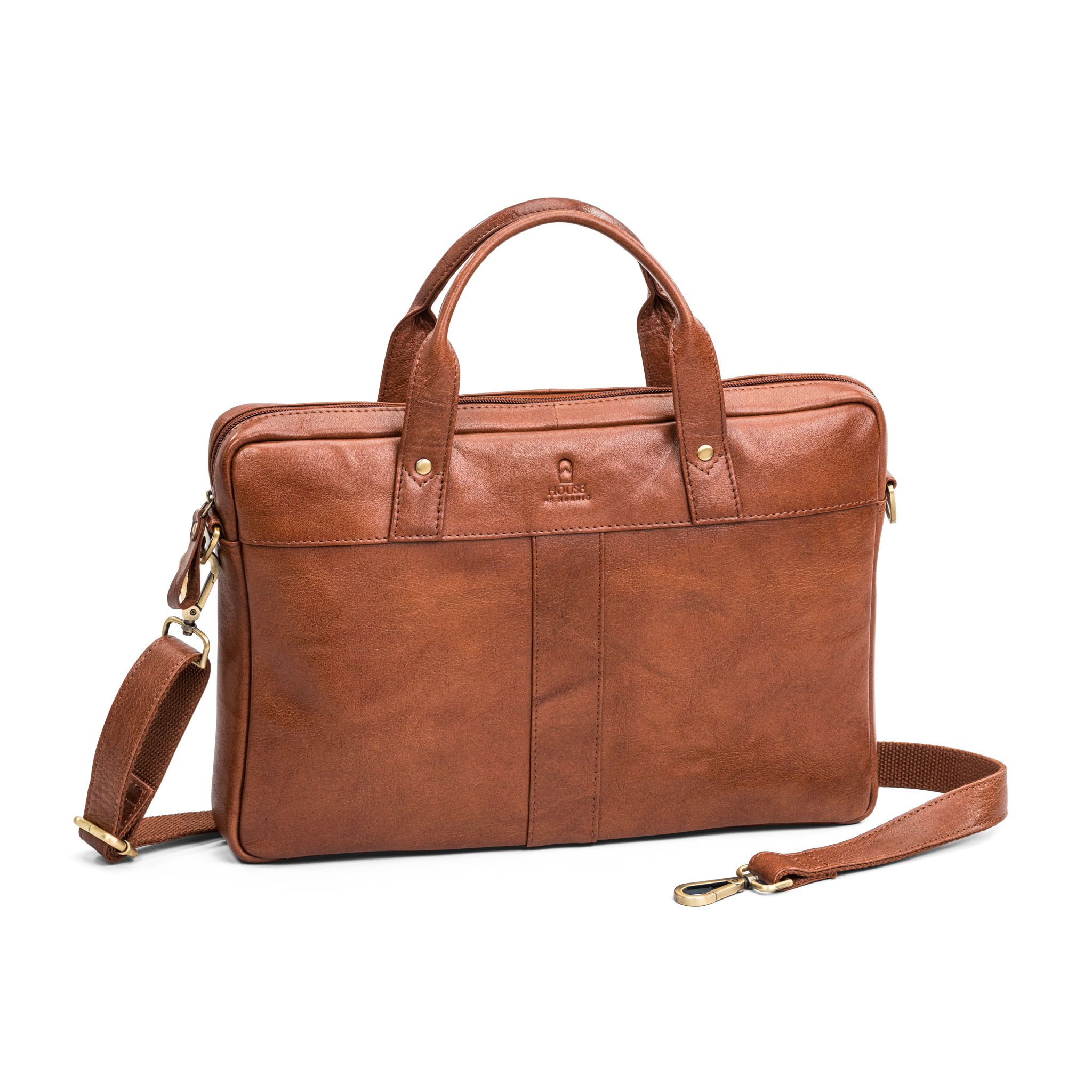 Laptop bag - Cognac