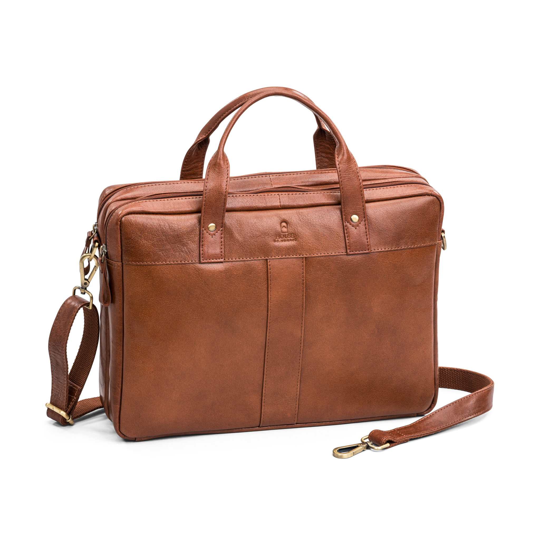 Laptop bag - Cognac