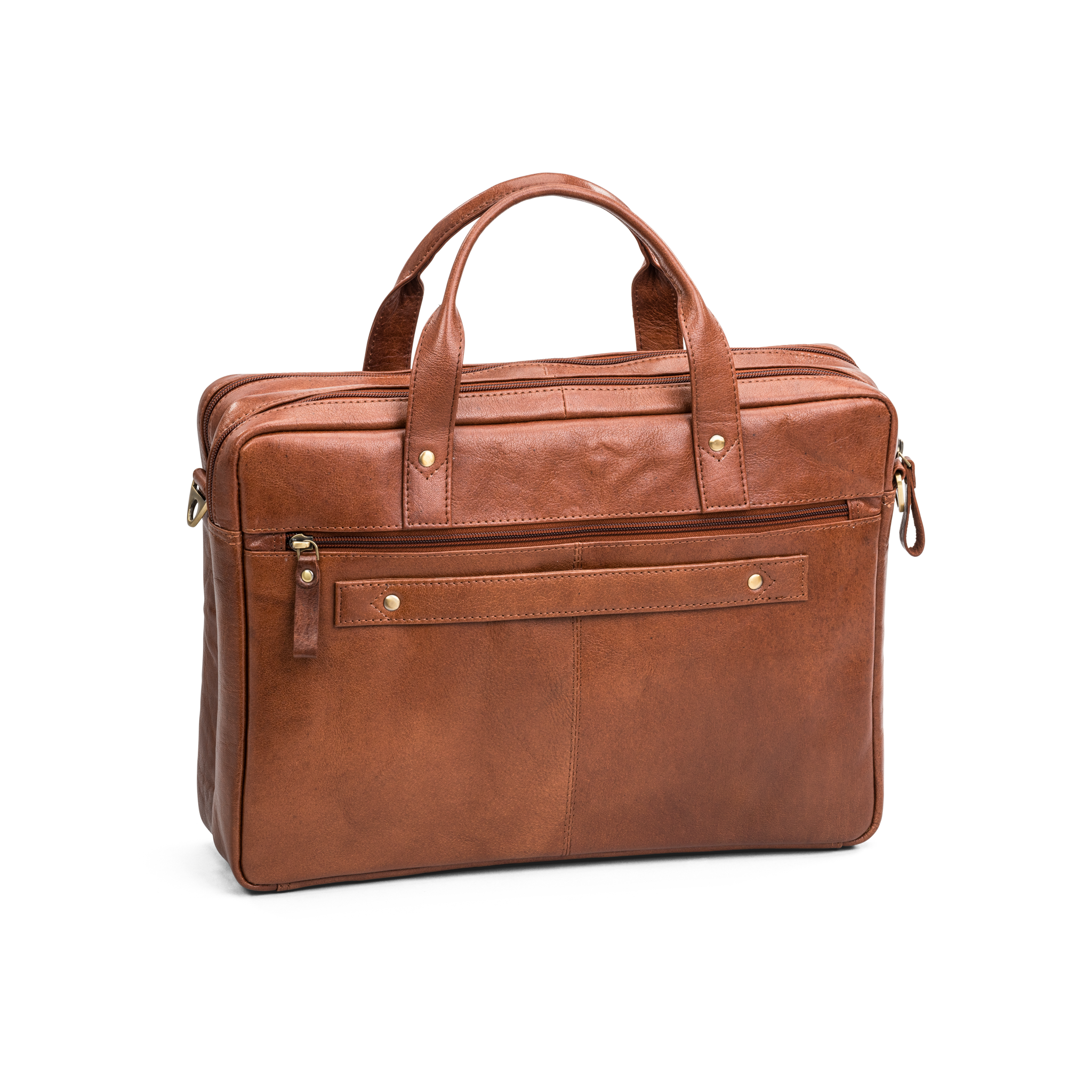Laptop bag - Cognac