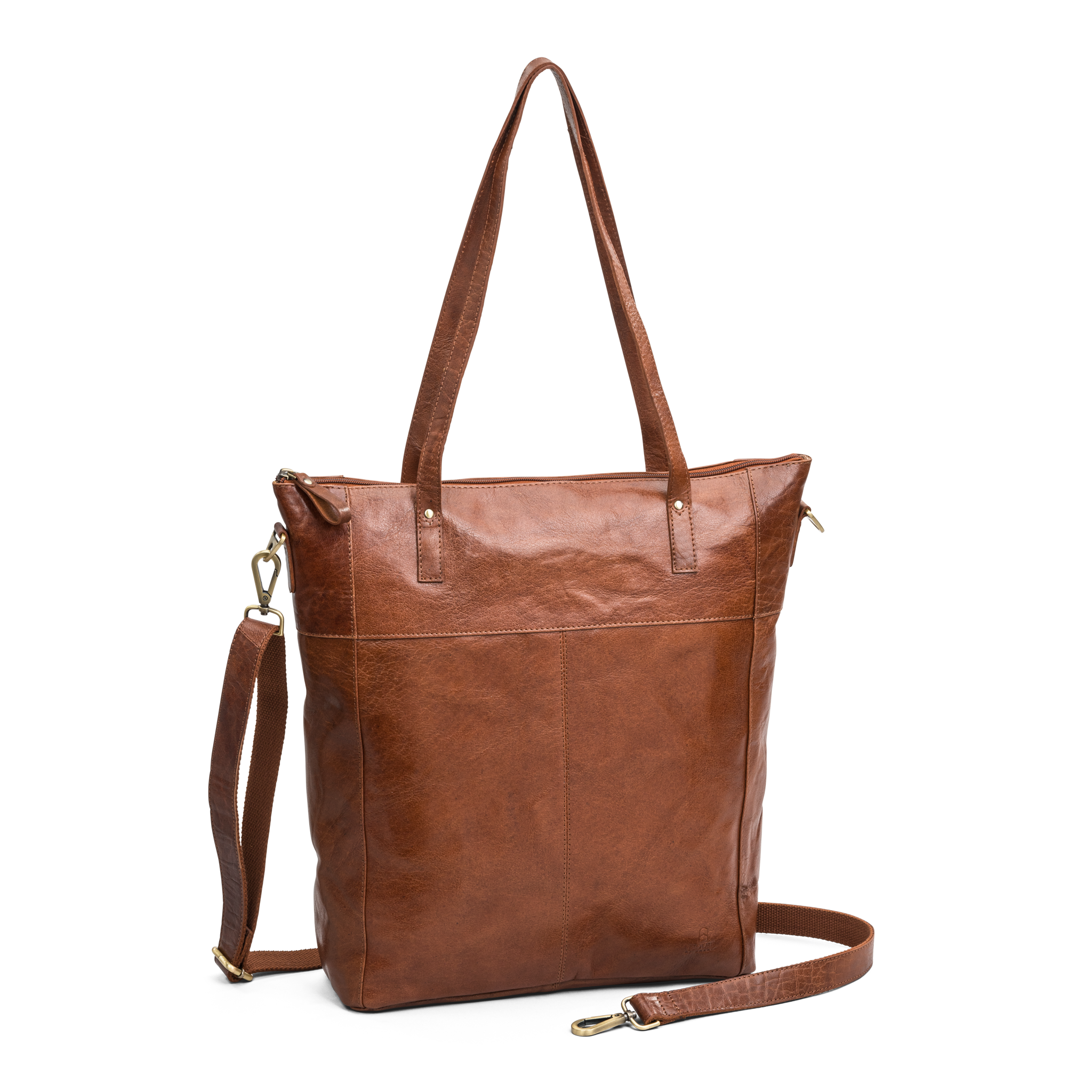 Tote bag large - Cognac
