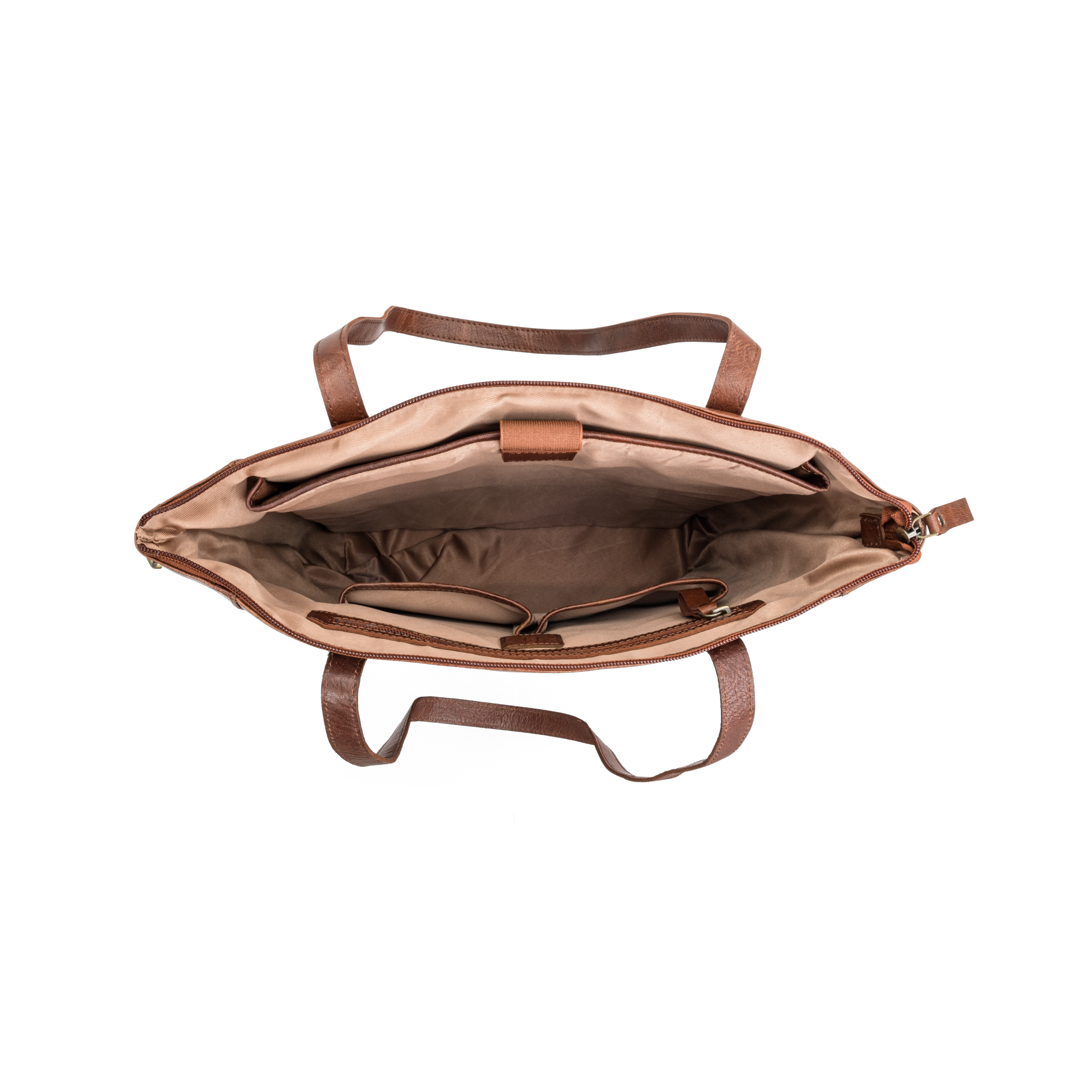 Tote bag large - Cognac