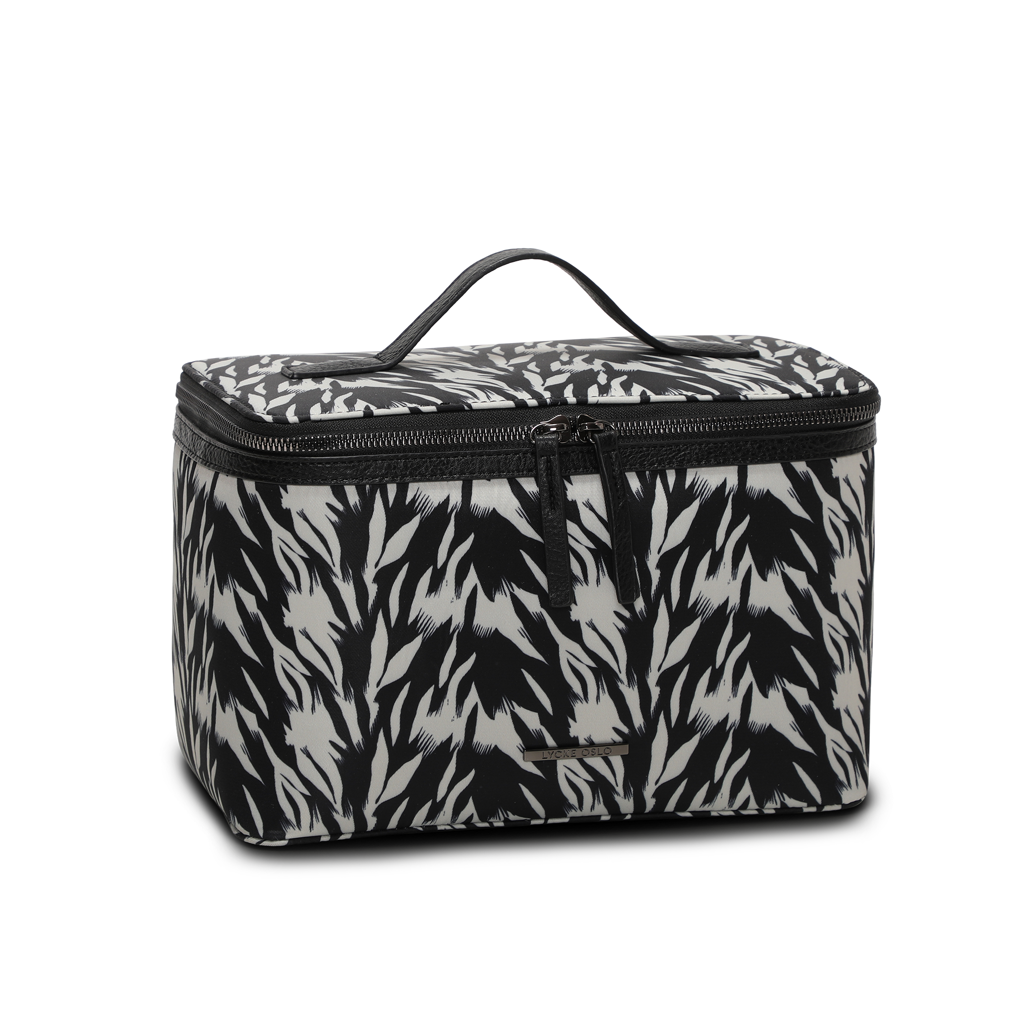 Volda toalettmappe, 7,5 L - Black/beige