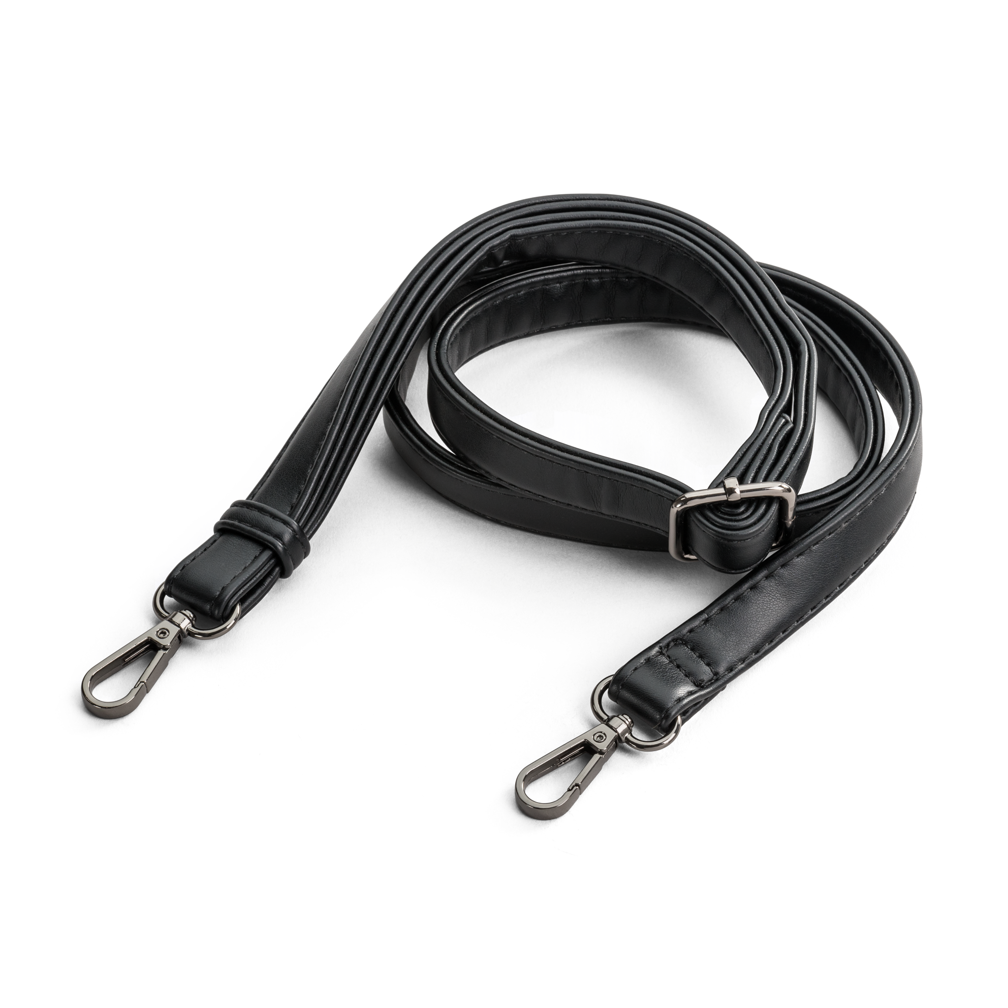 Skulderrem til veske - Black/Gunmetal