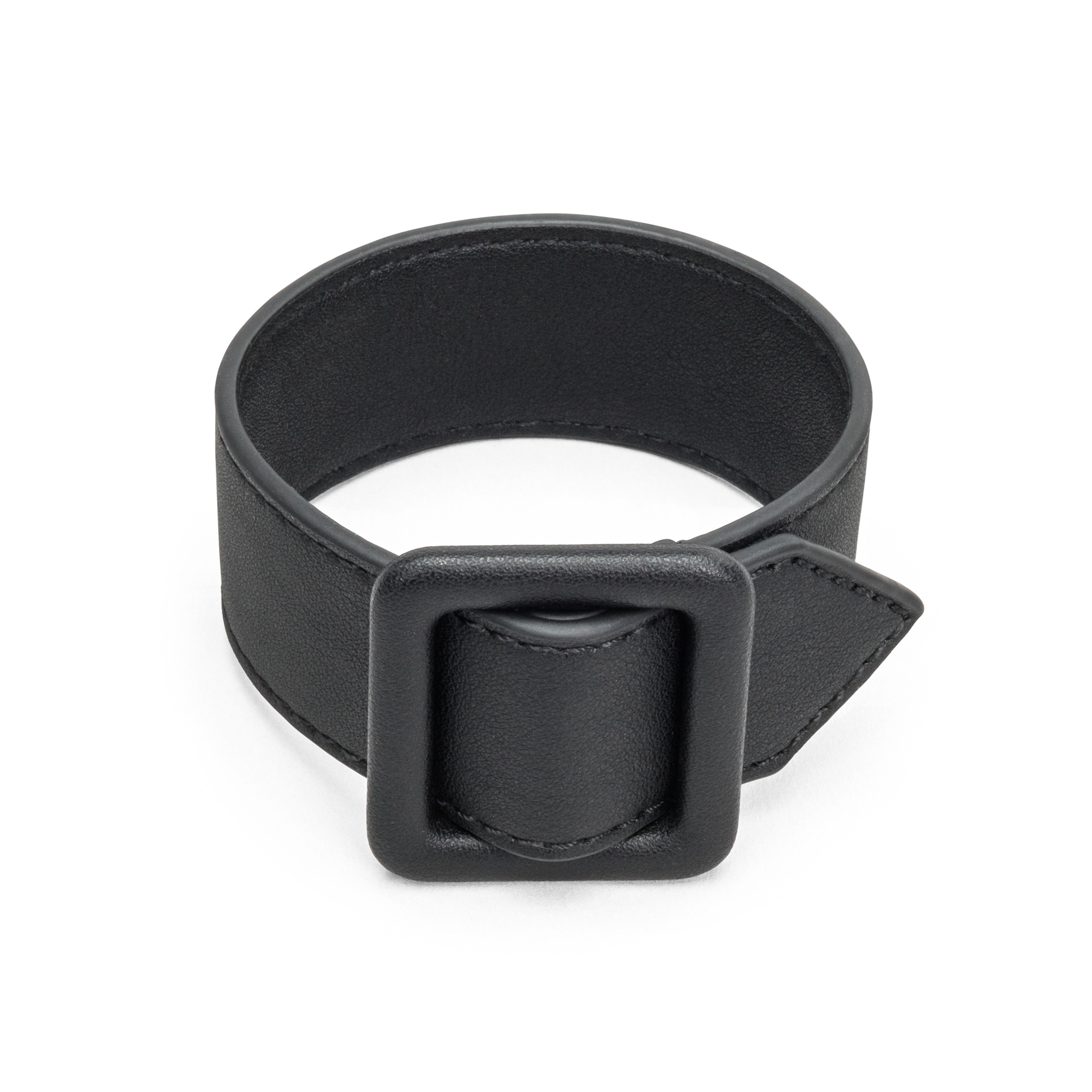 Bracelet, Kunstskinn - Svart