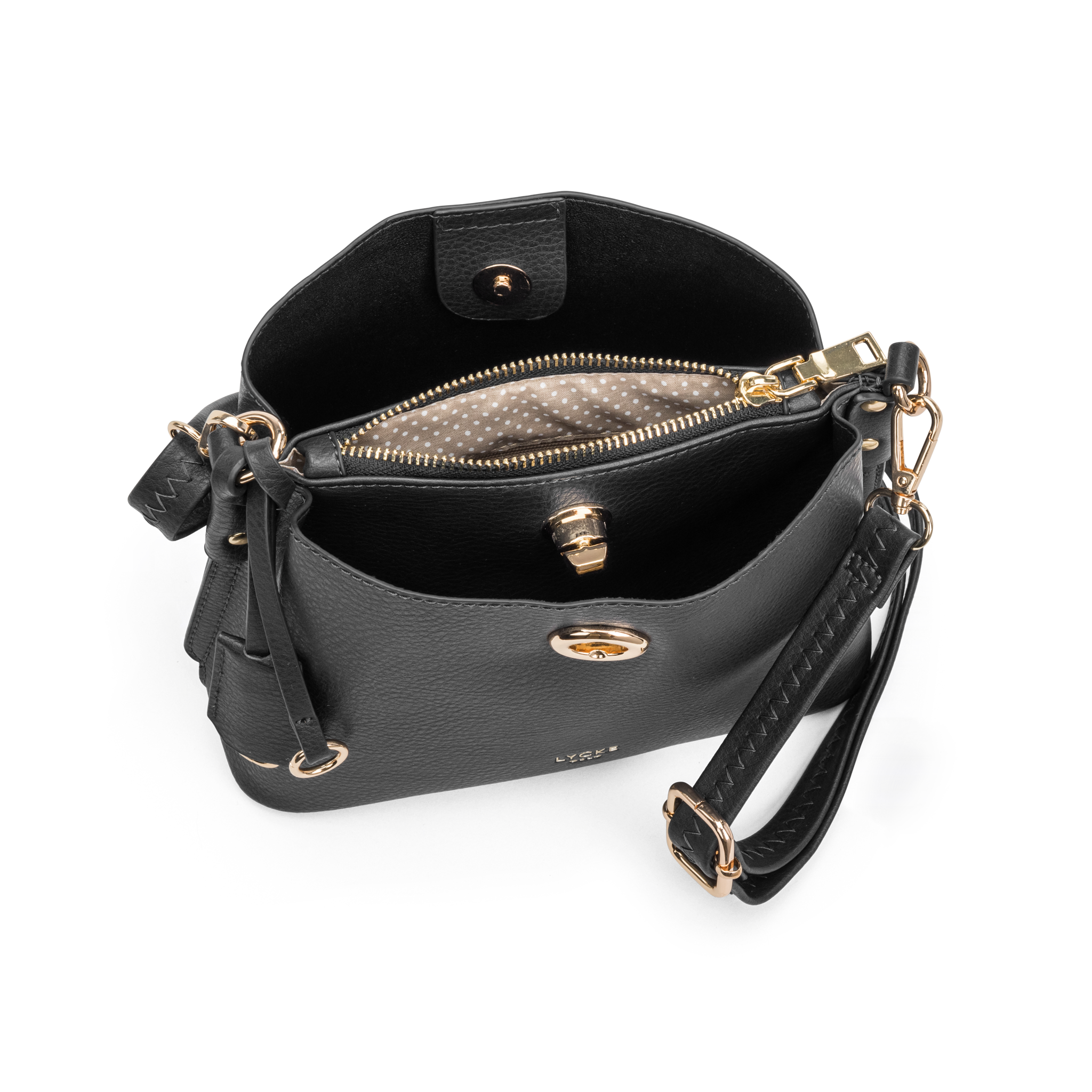 Skulderveske Crossbody - Svart