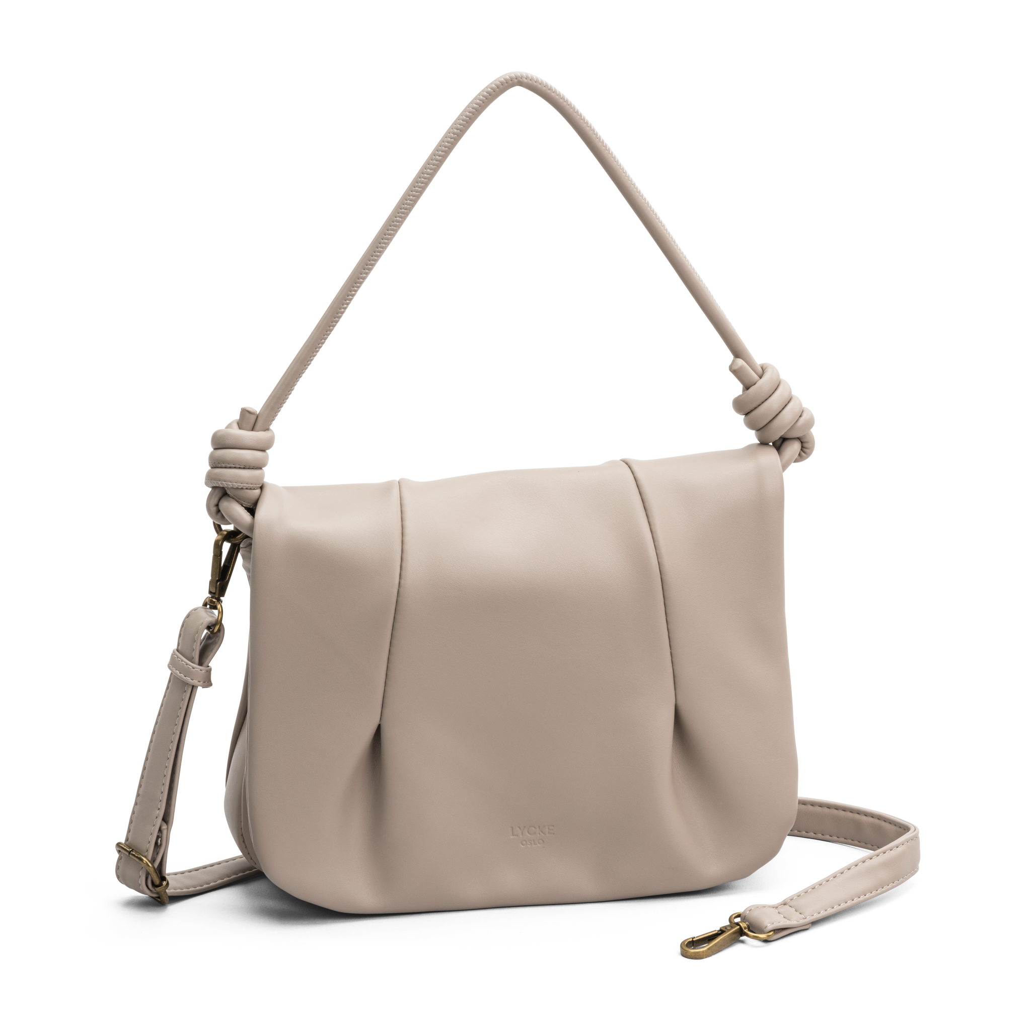 Skulderveske, crossbody - Grå
