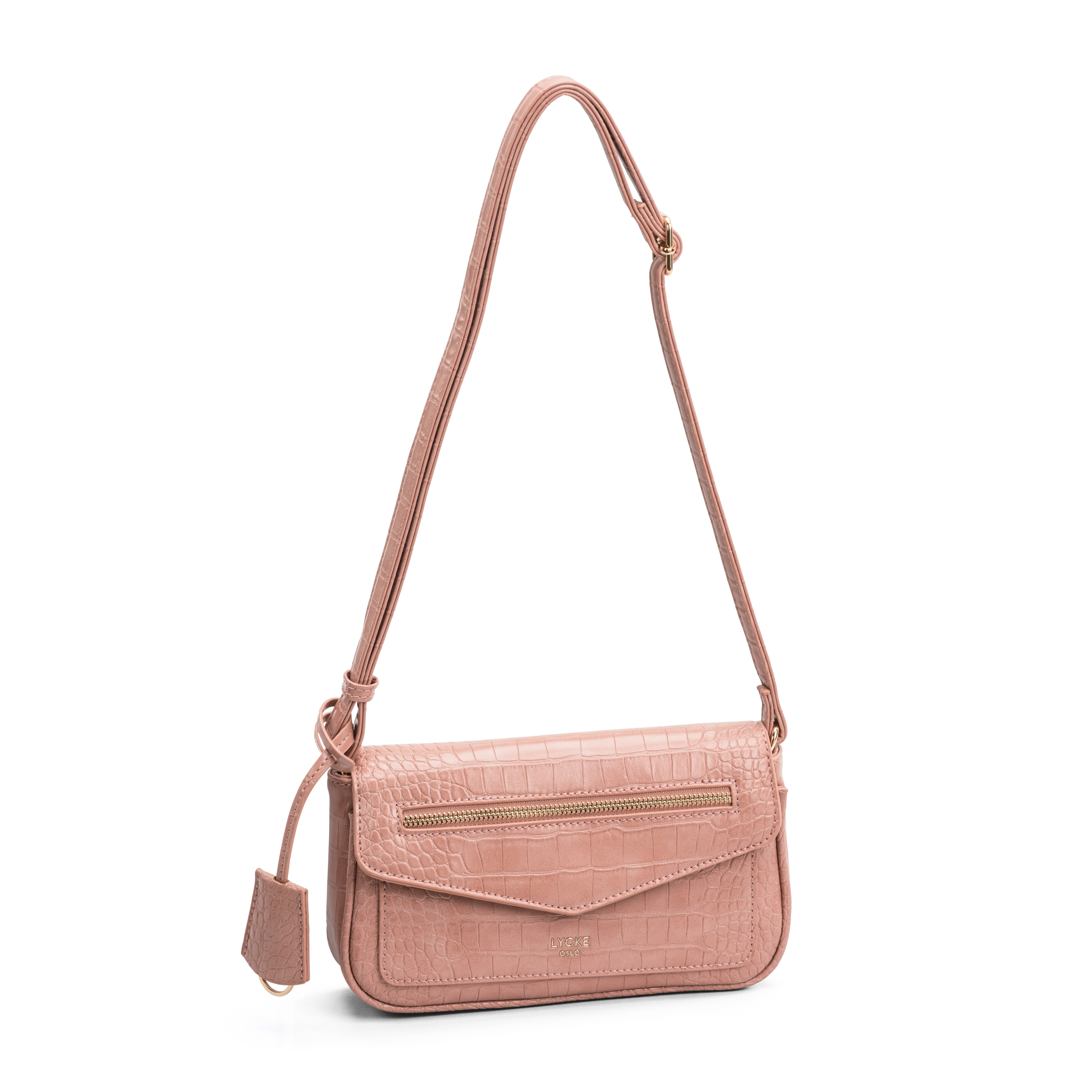 Skulderveske, crossbody - Rosa