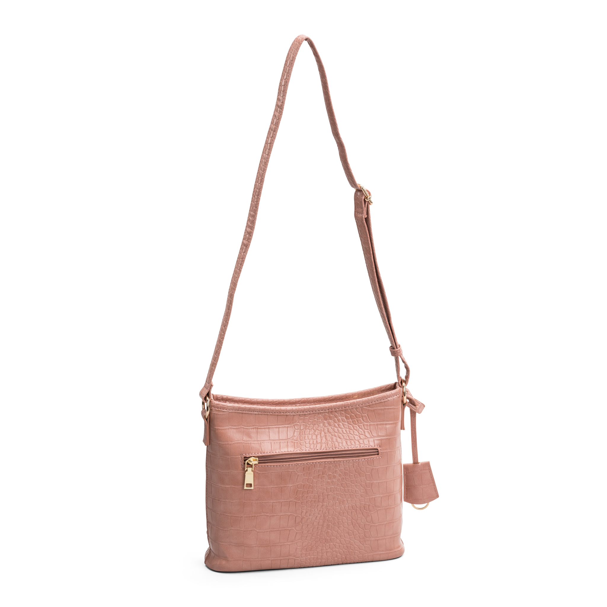 Skulderveske, crossbody - Rosa