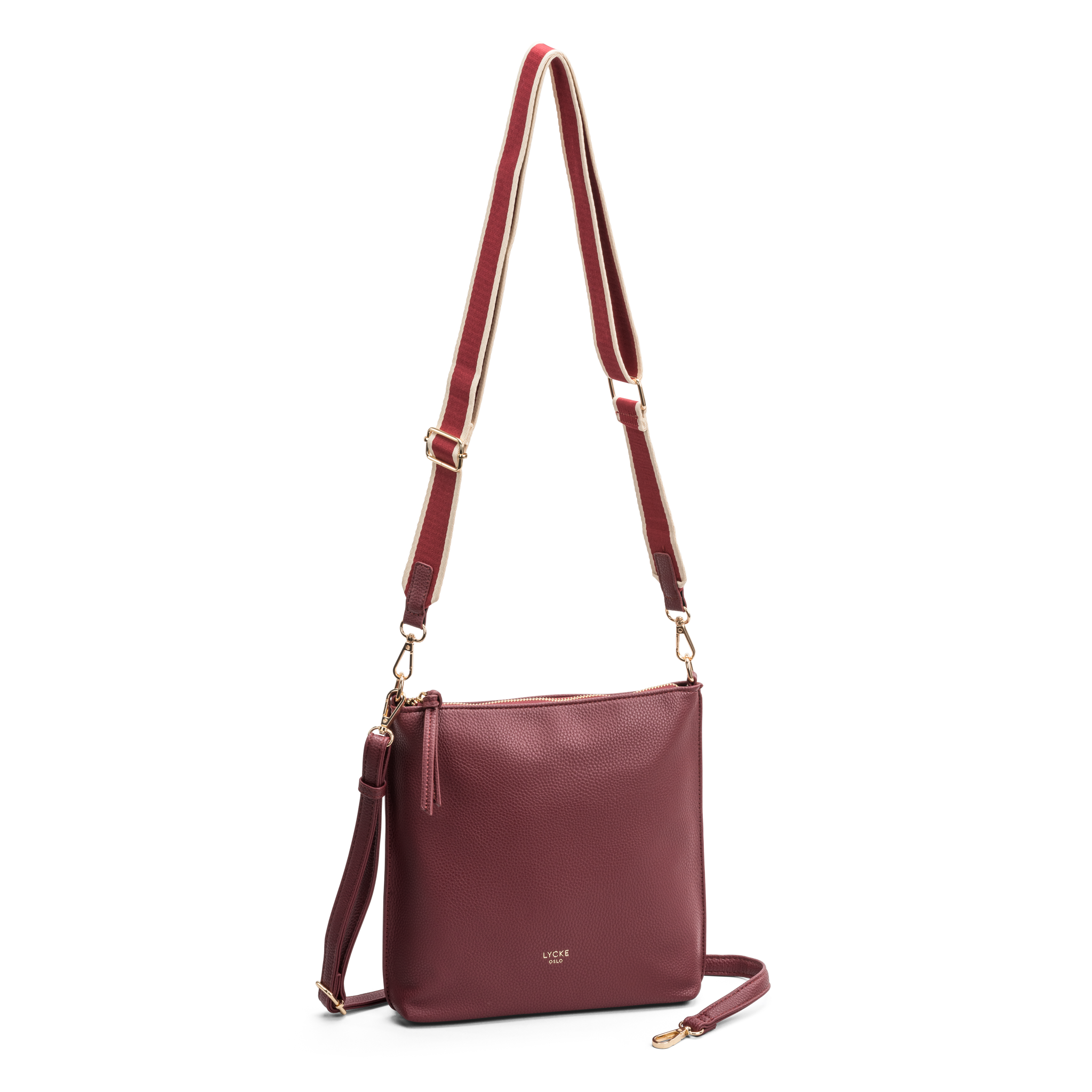 Skulderveske, crossbody - Rød