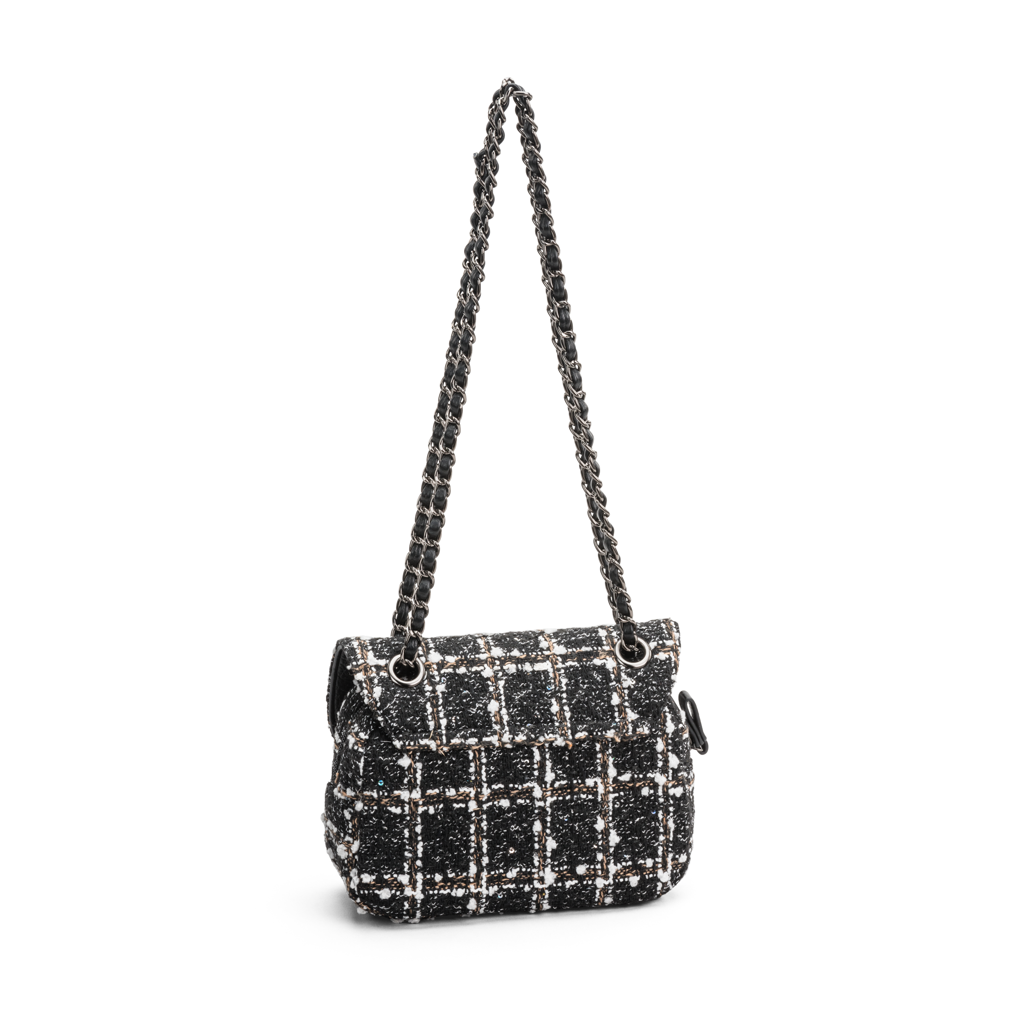 Skulderveske, crossbody - Svart mønster