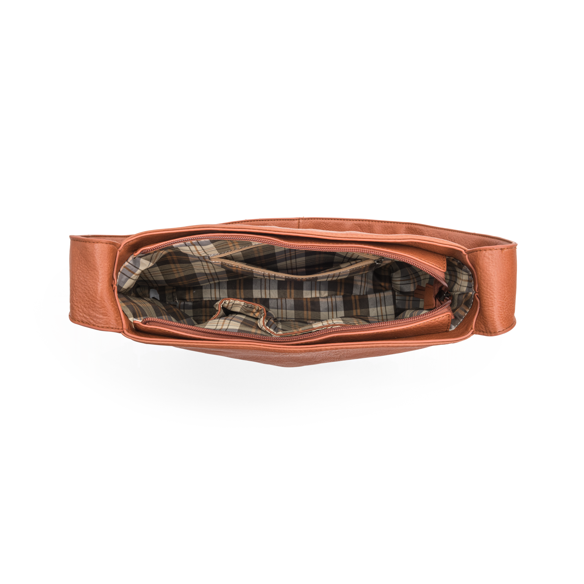 SKulderveske, hobo - Cognac