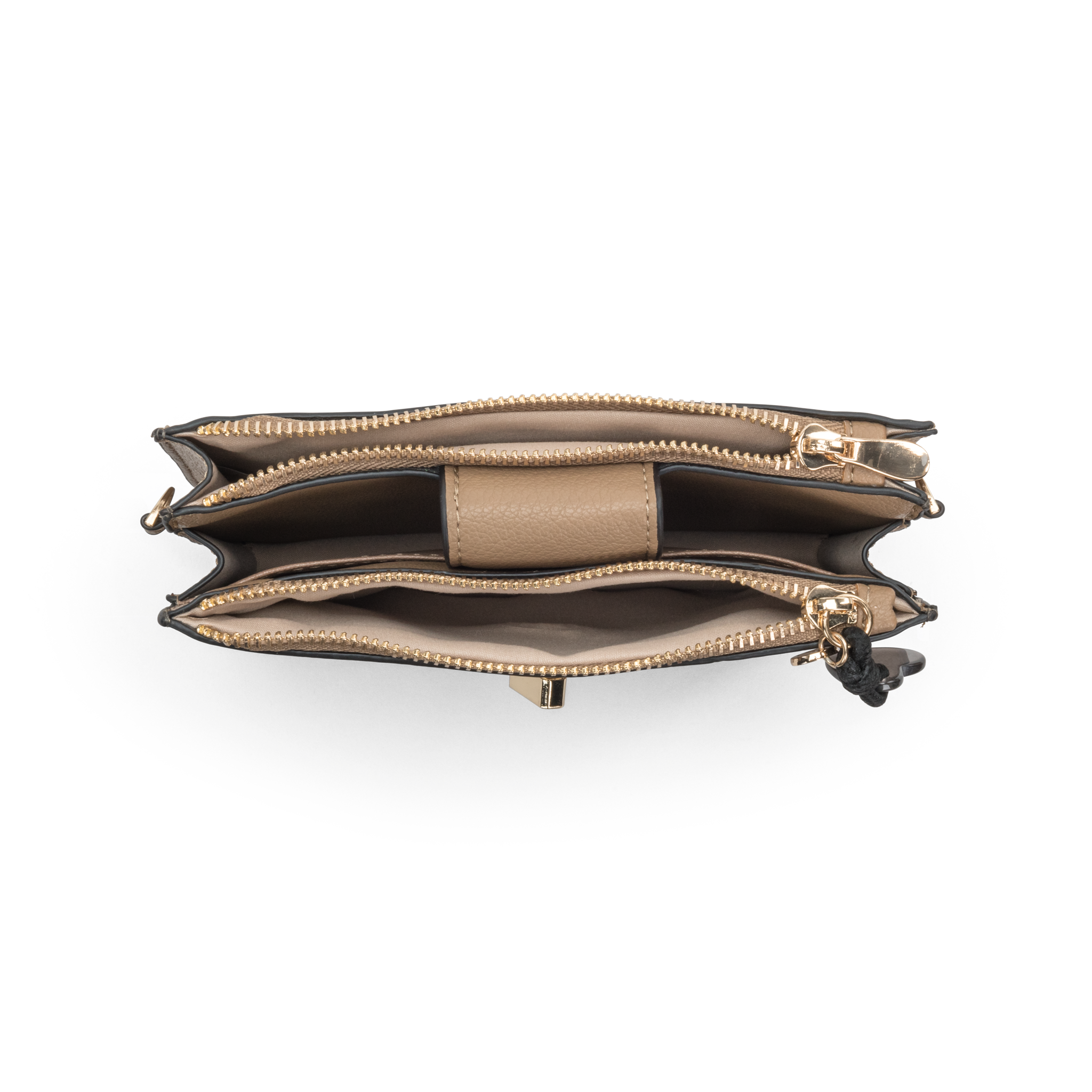 Skulderveske, crossbody - Taupe