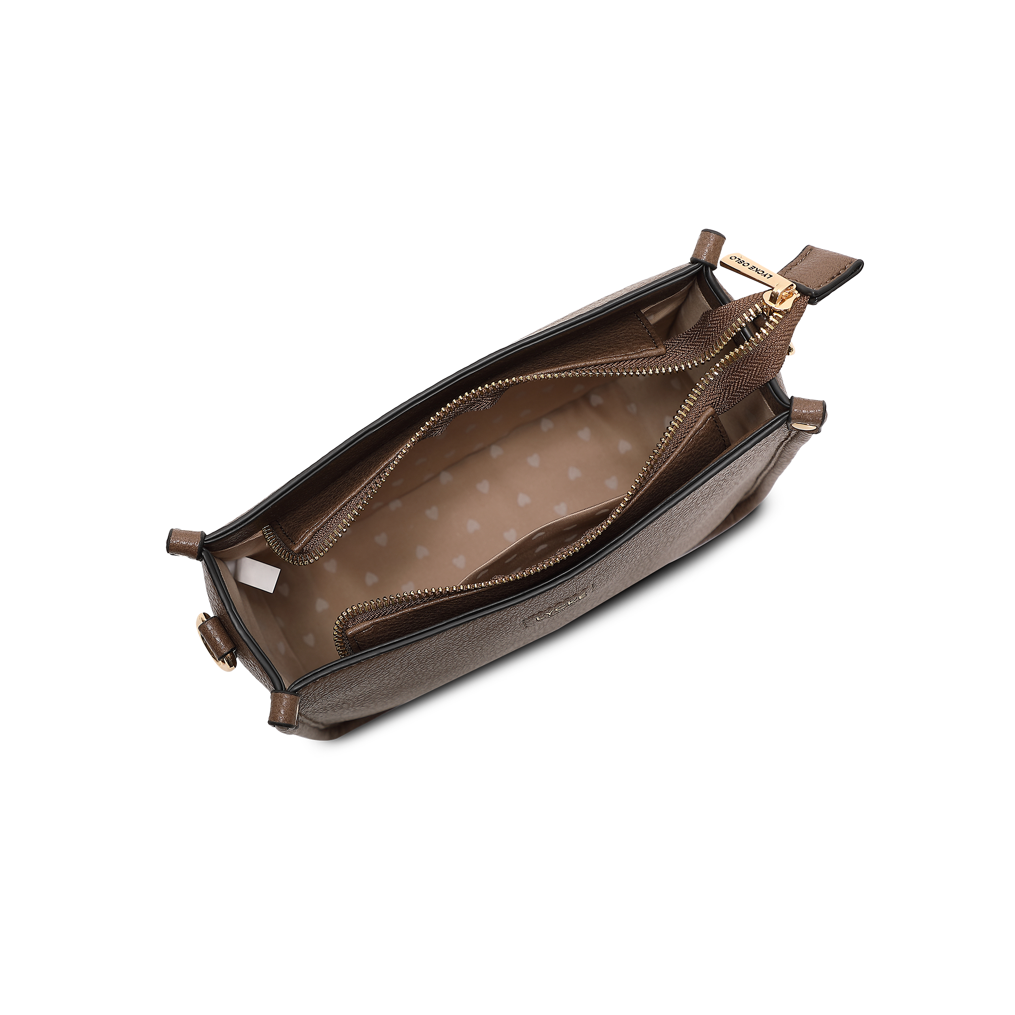 Alma crossbody-veske - Taupe