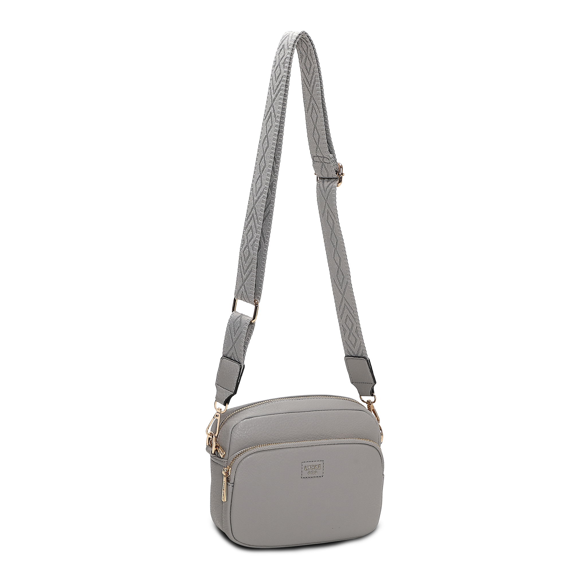 Alma crossbody-veske - Grå
