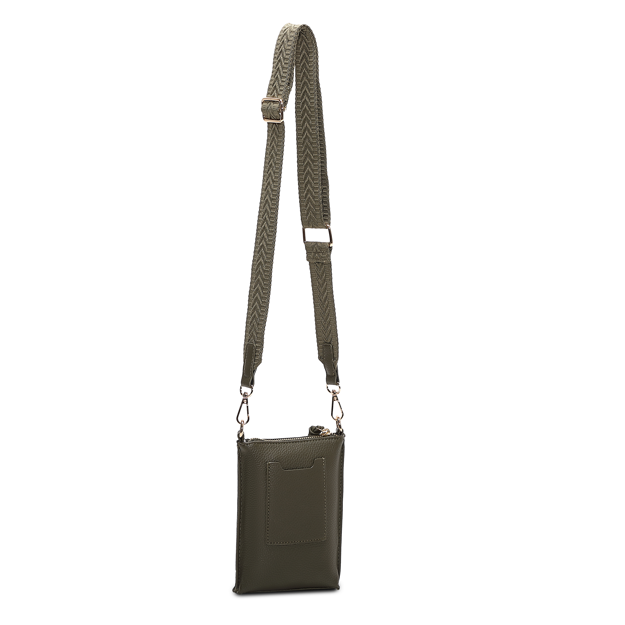 Mobilveske i crossbody-modell - Grønn