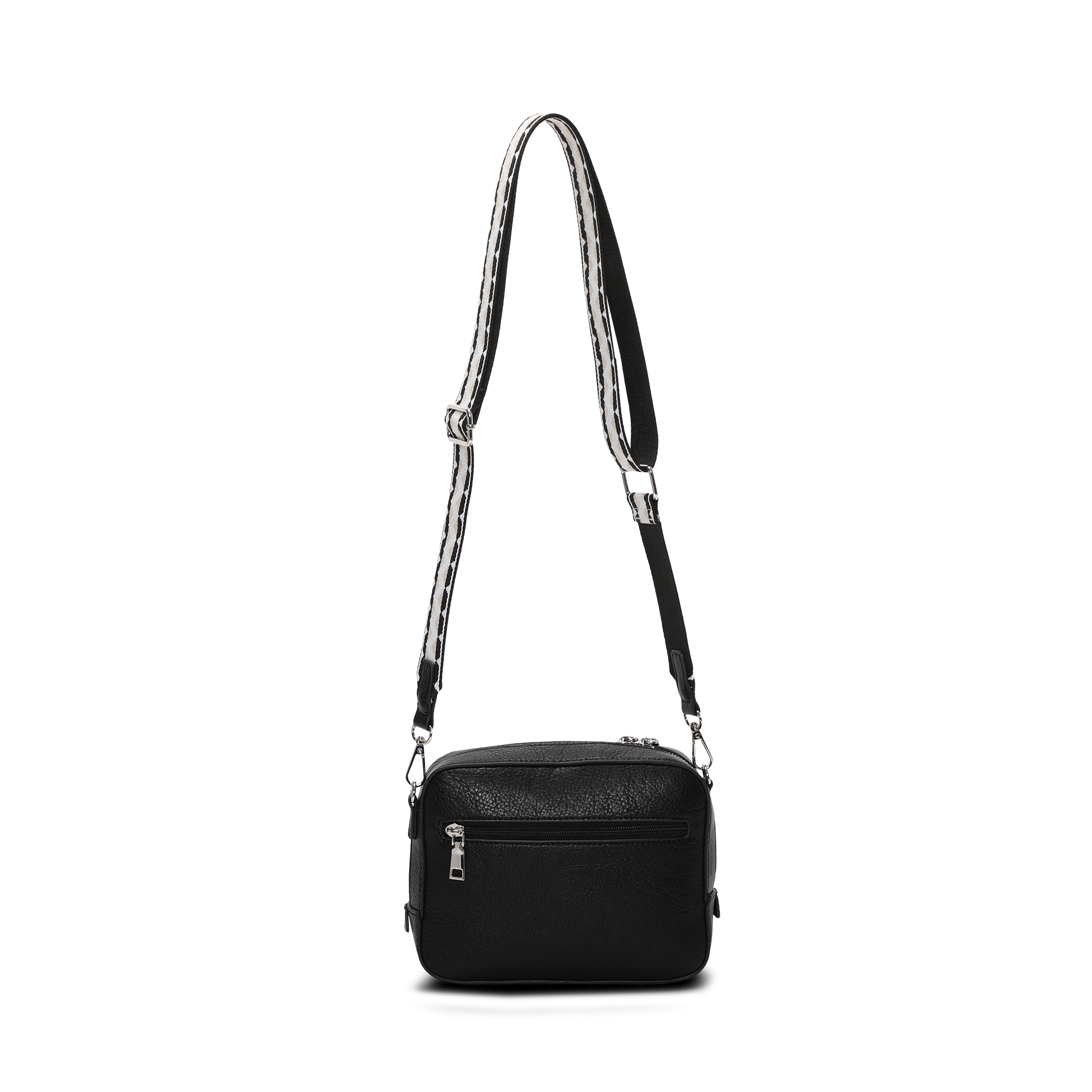 Skulderveske i crossbody-modell - Svart