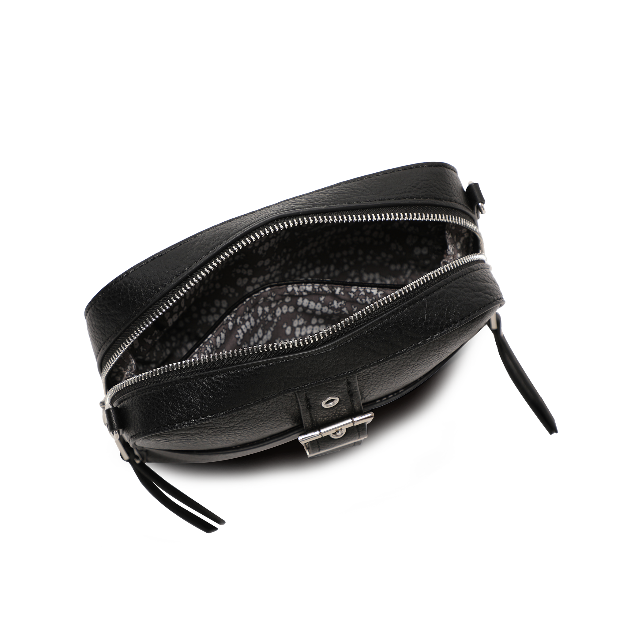 Skulderveske i crossbody-modell - Svart