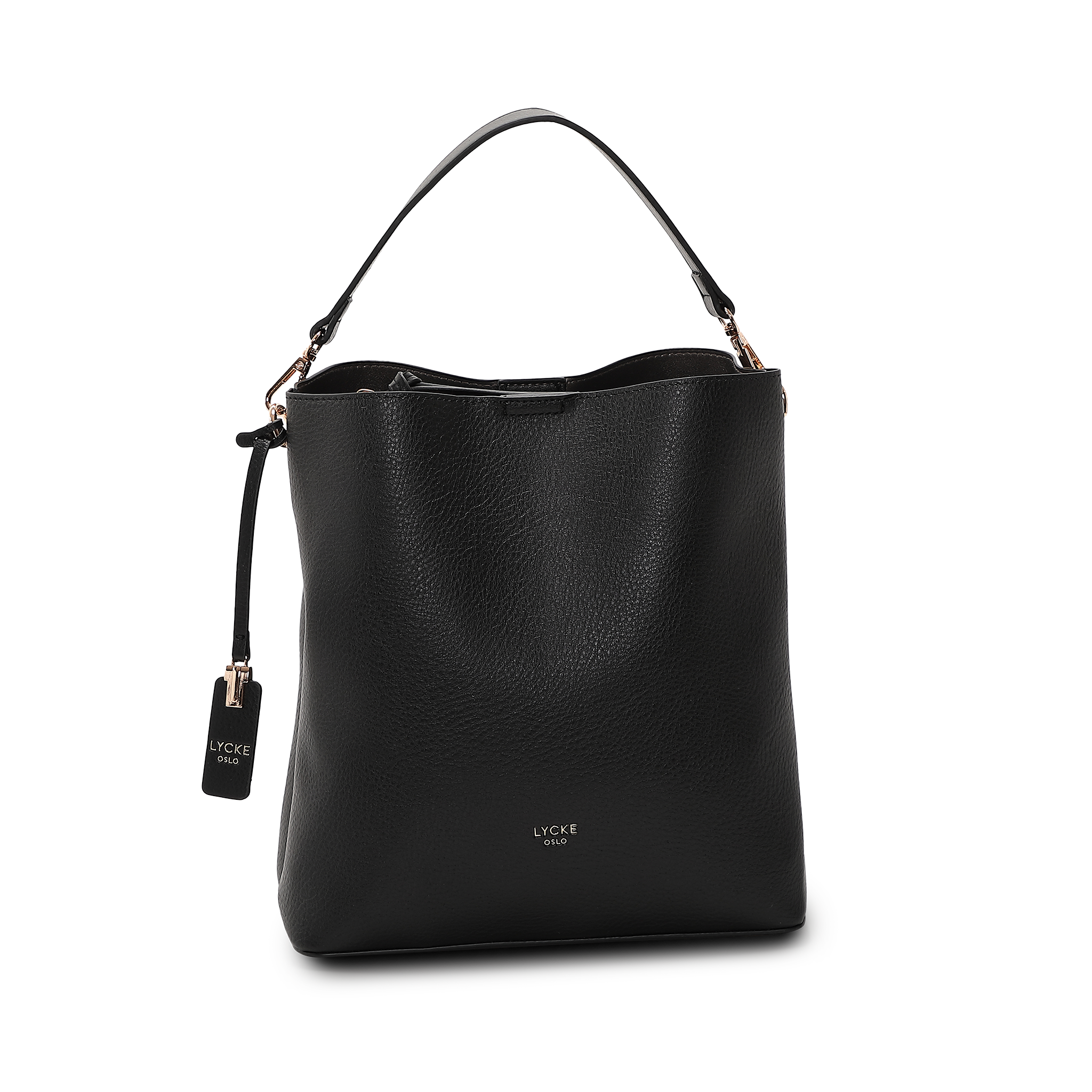 Skulderveske i crossbody-modell - Svart