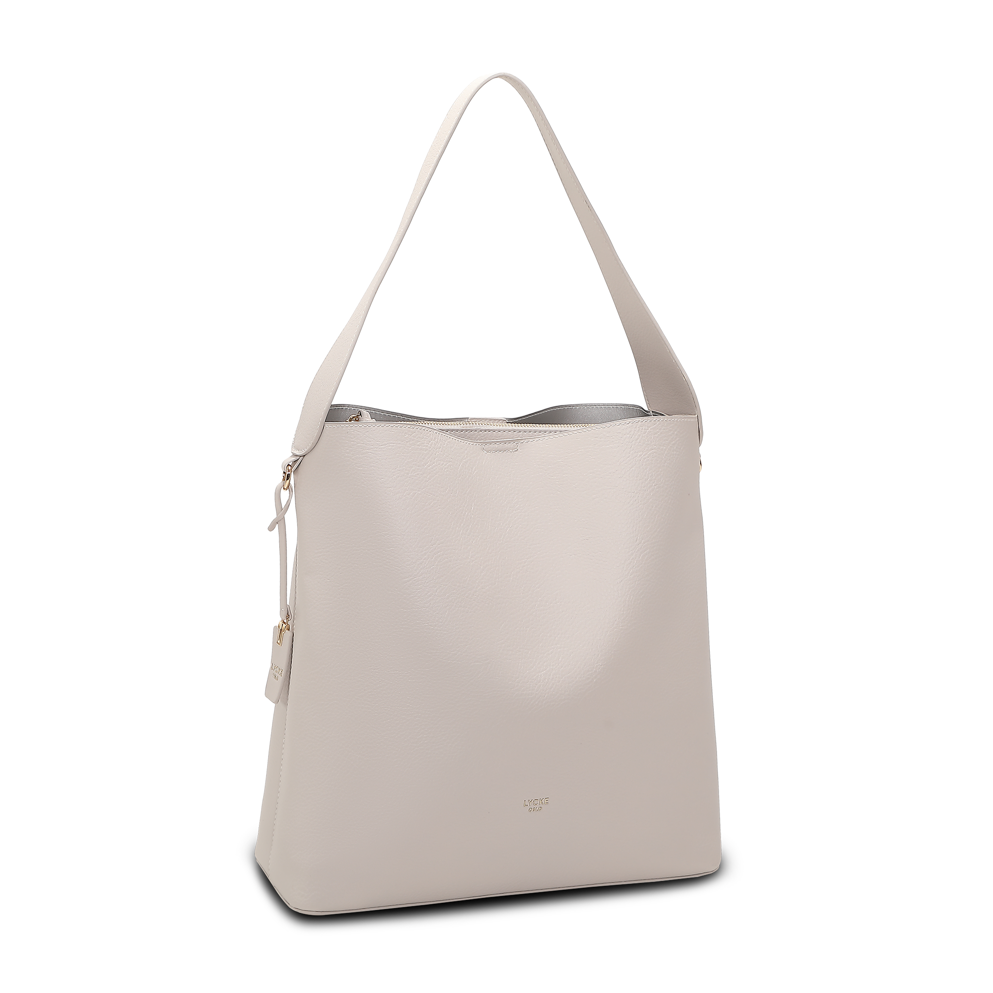 Håndveske i crossbody-modell - Grå