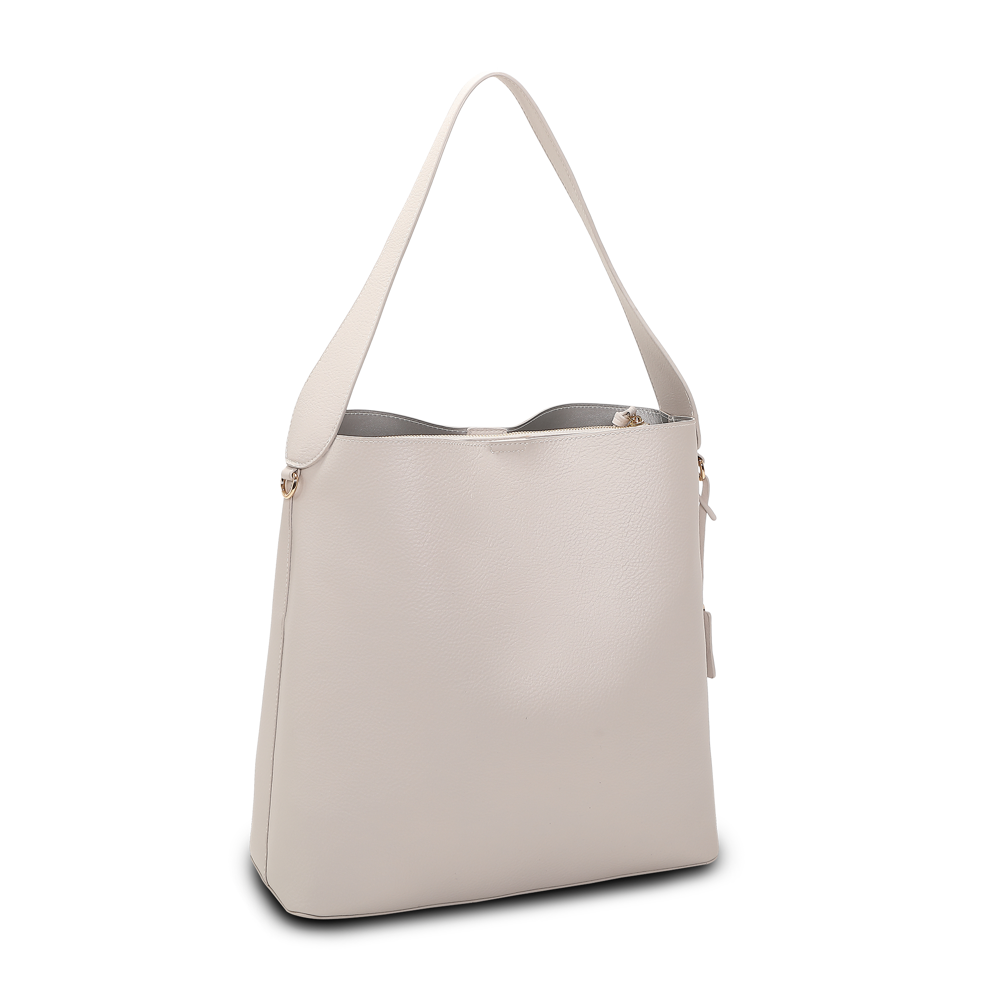 Håndveske i crossbody-modell - Grå