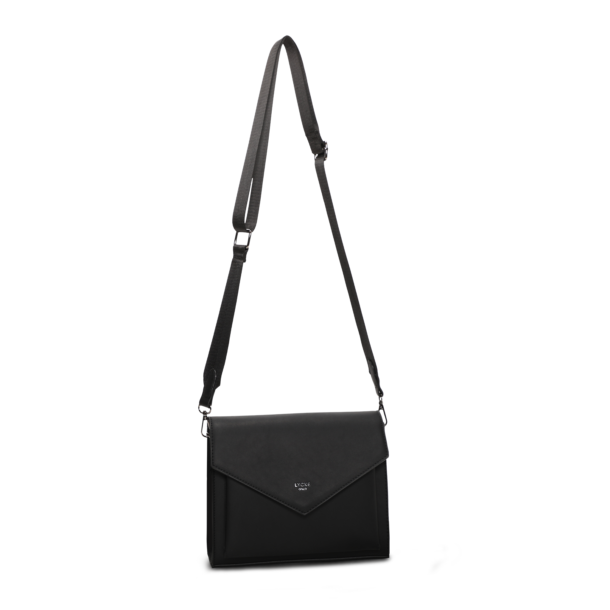 Skulderveske i crossbody-modell - Svart