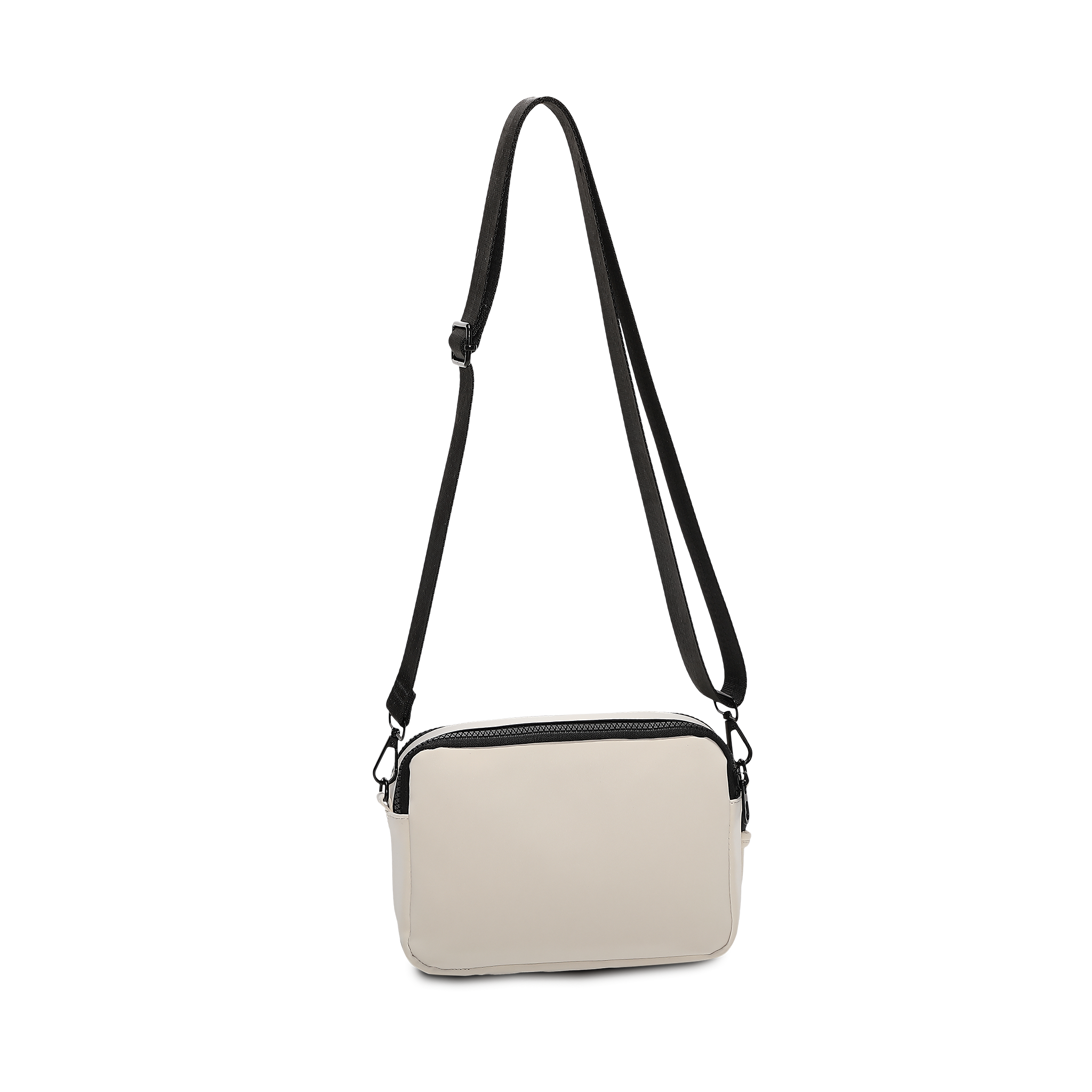 Skulderveske i crossbody-modell - Hvit