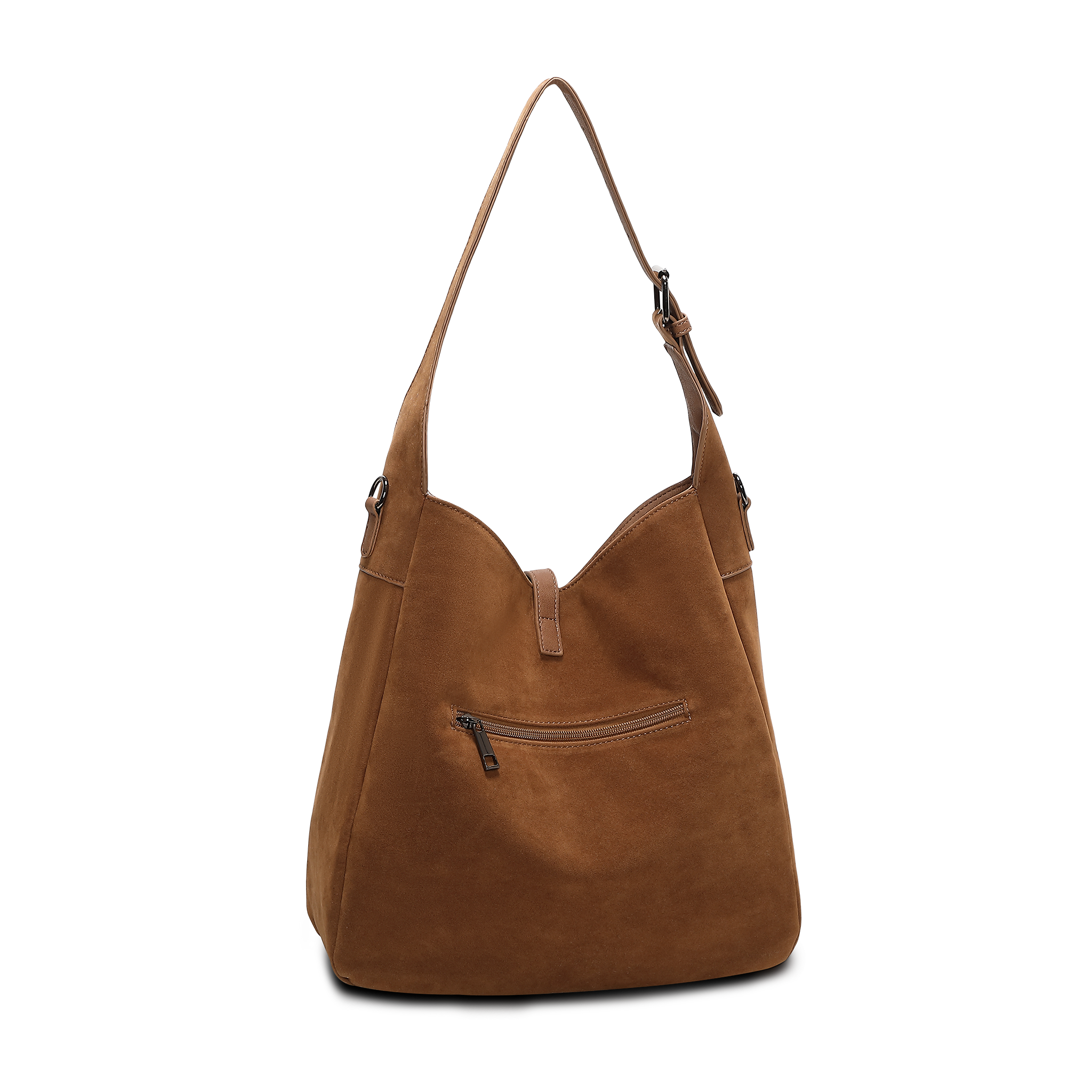 Carina skulderveske hobo - Caramel