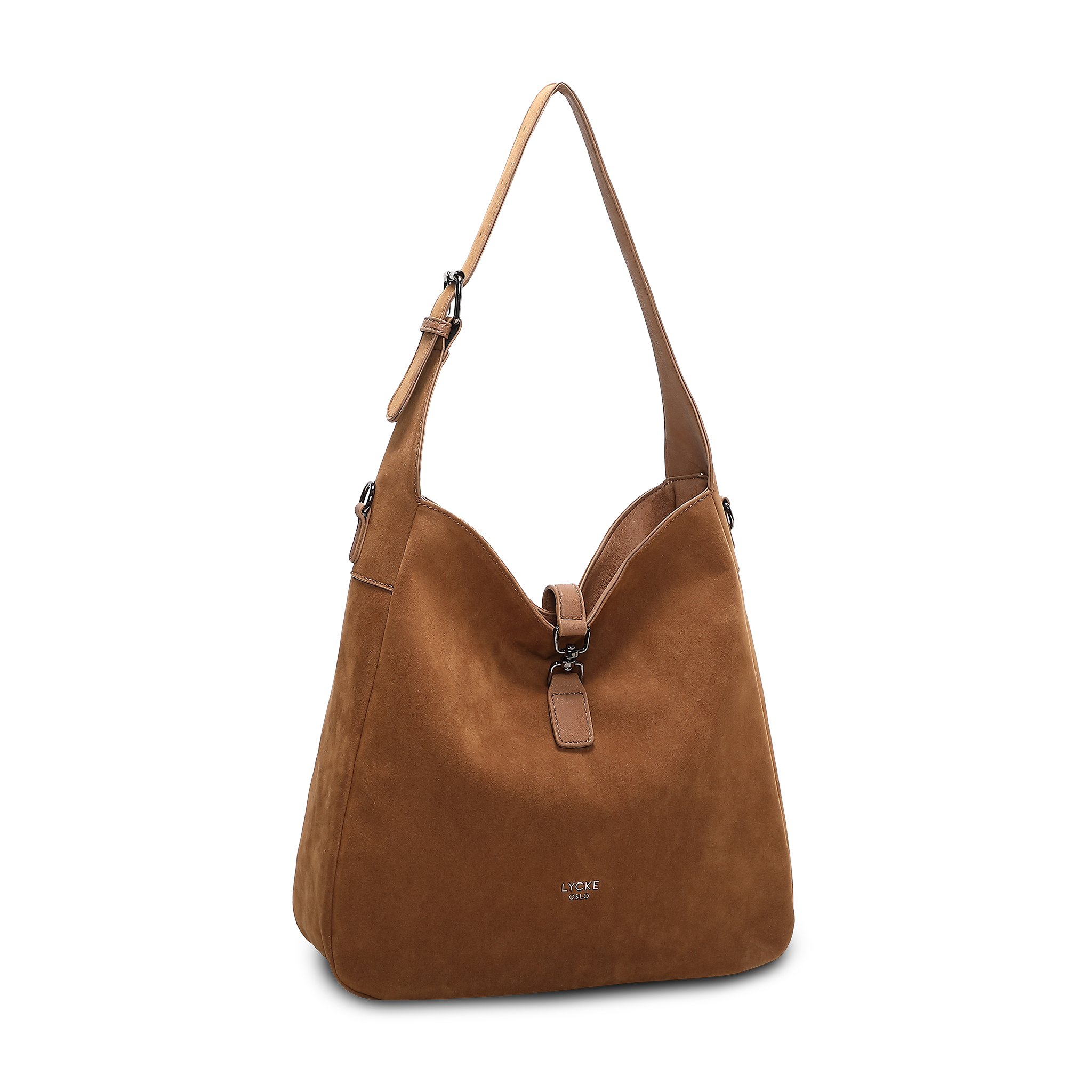 Carina skulderveske hobo - Caramel