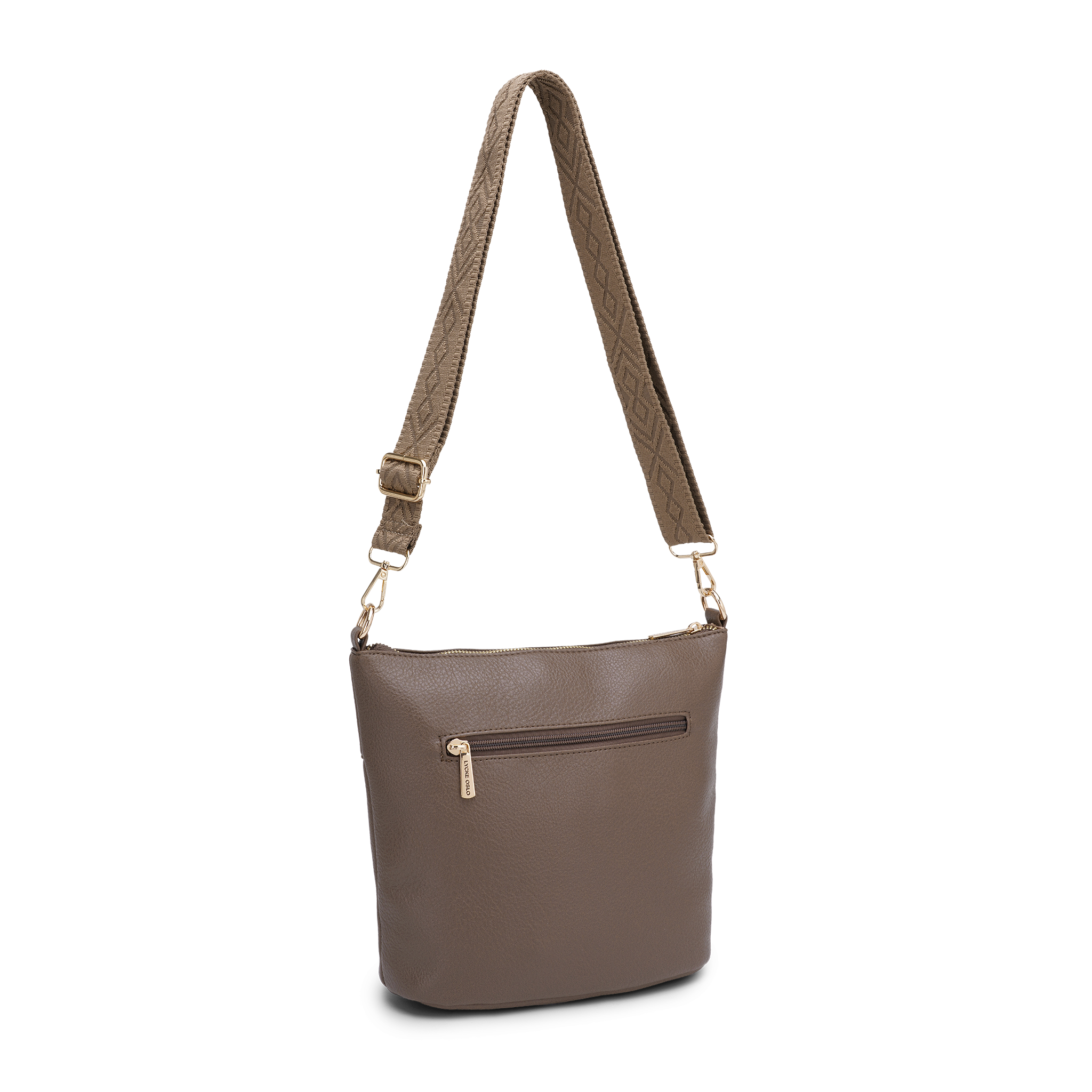 Alma crossbody-veske - Taupe