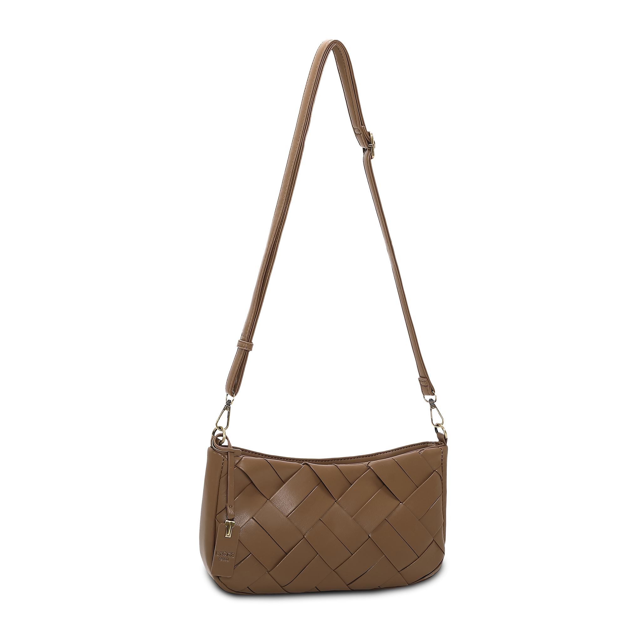 Crossbody-veske - Taupe