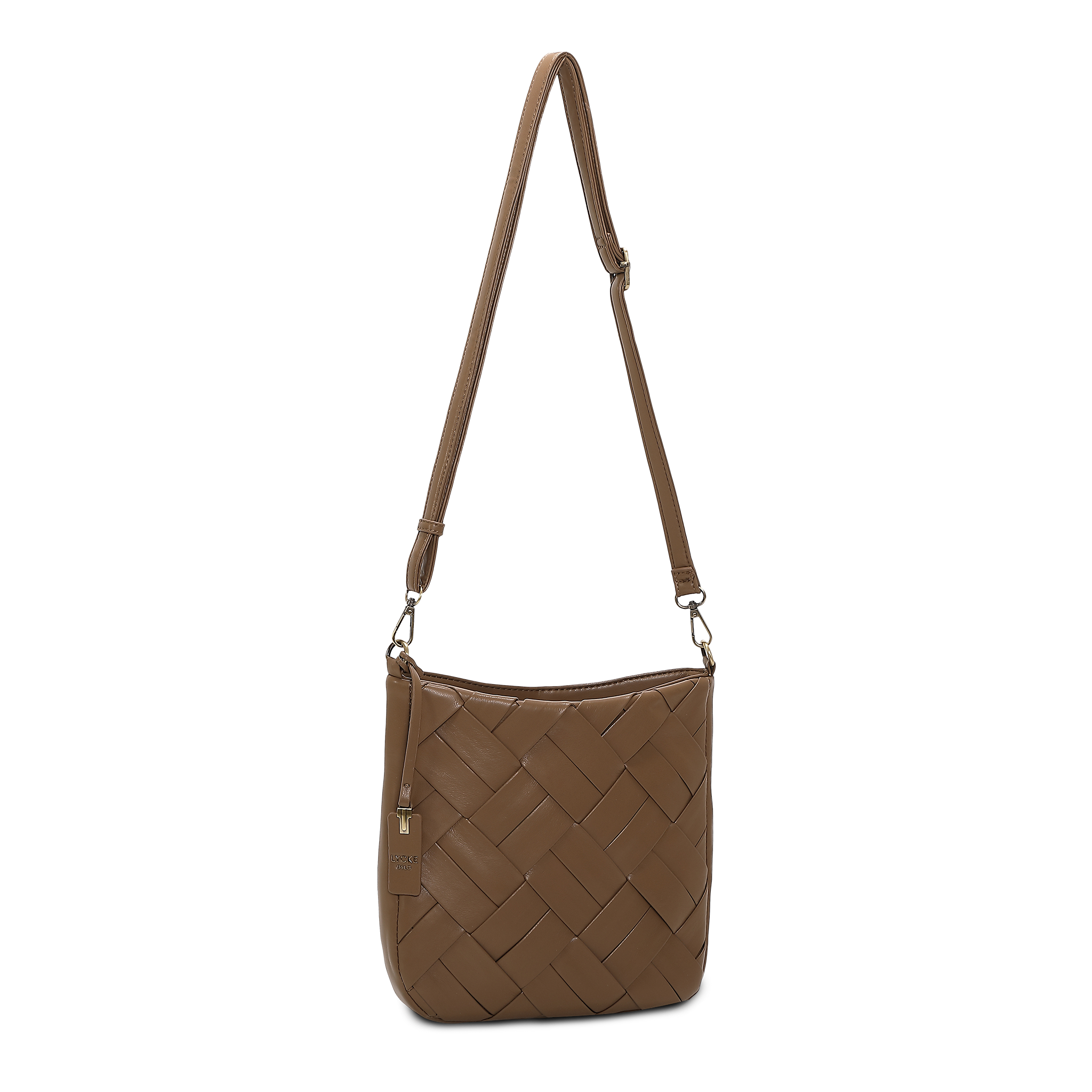 Crossbody-veske - Taupe