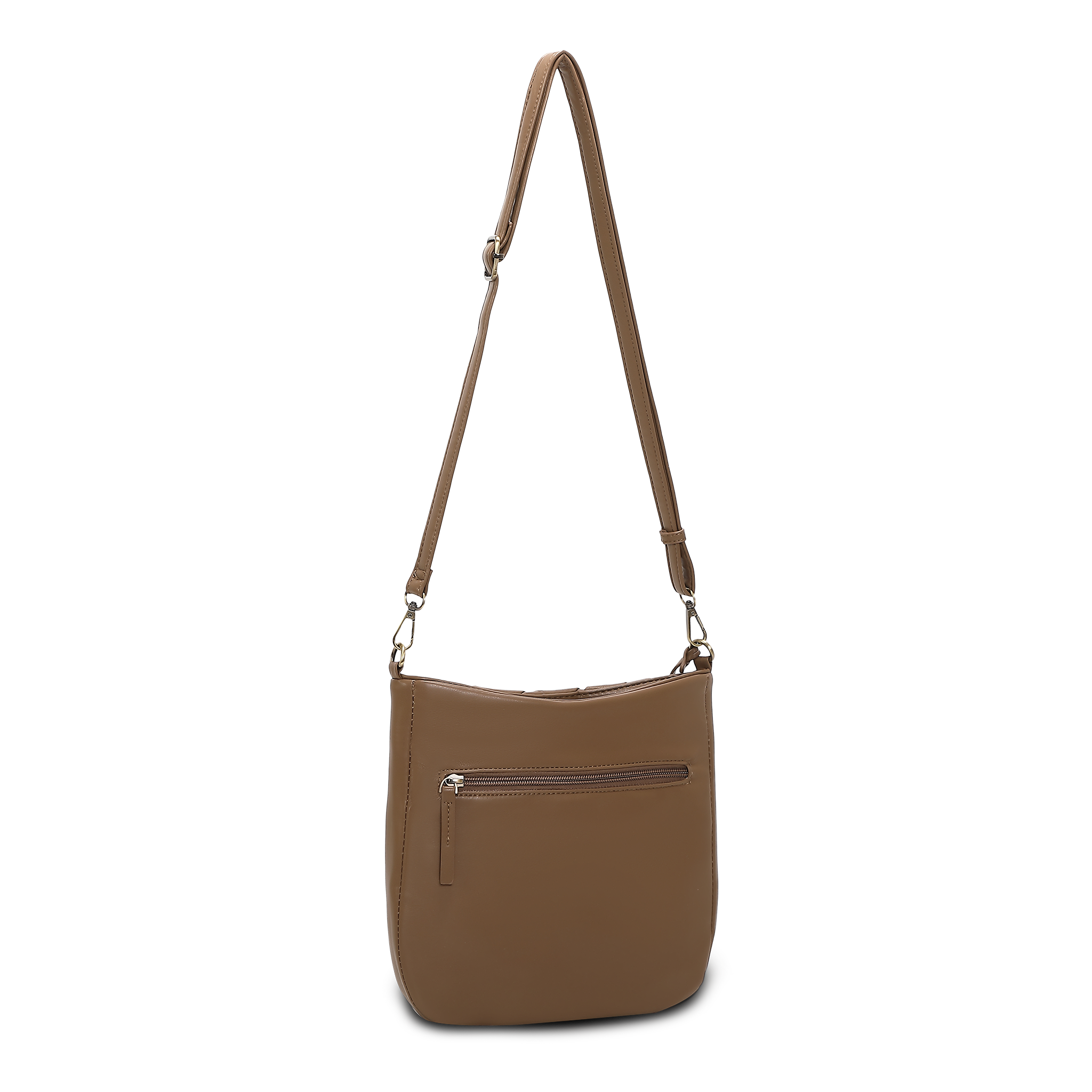Crossbody-veske - Taupe