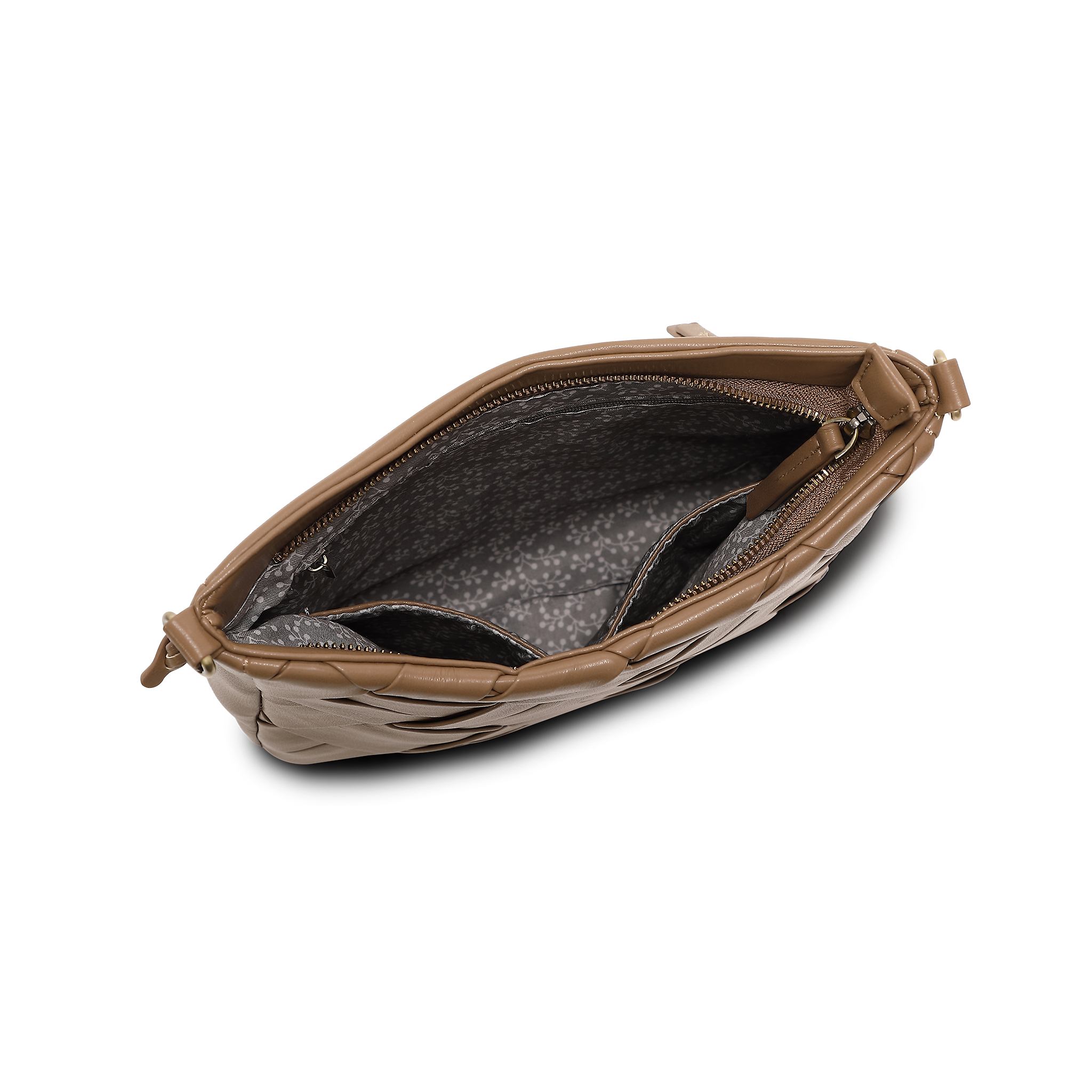 Crossbody-veske - Taupe