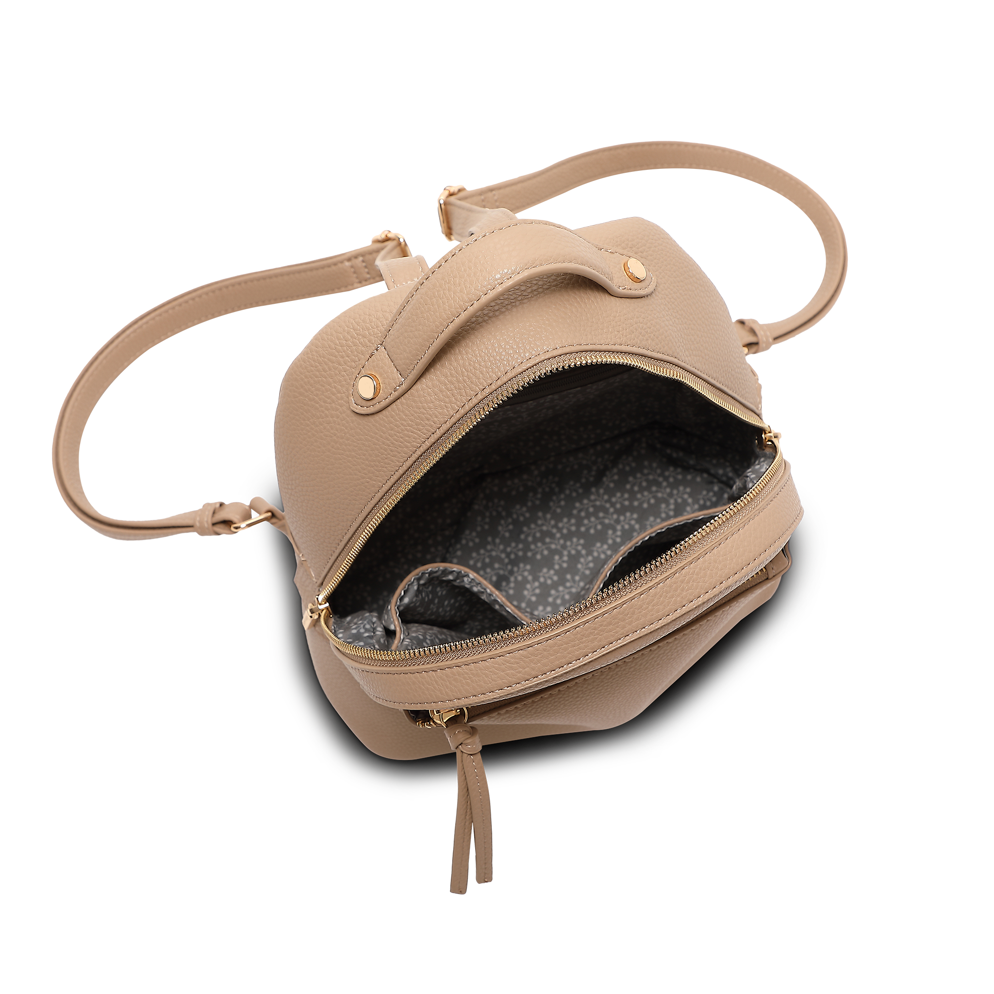 Sandnes bysekk, 8 L - Taupe