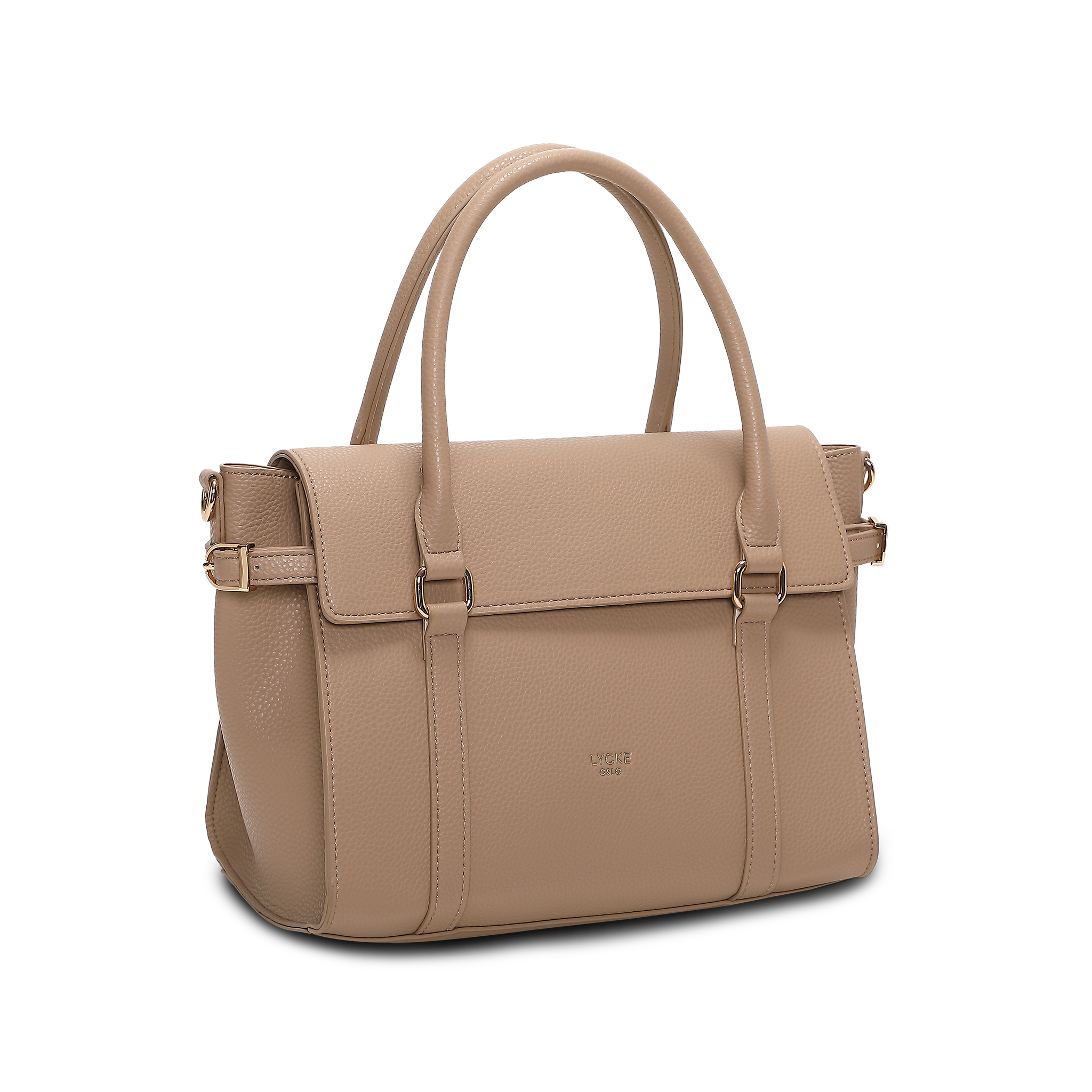 Sandnes håndveske - Taupe