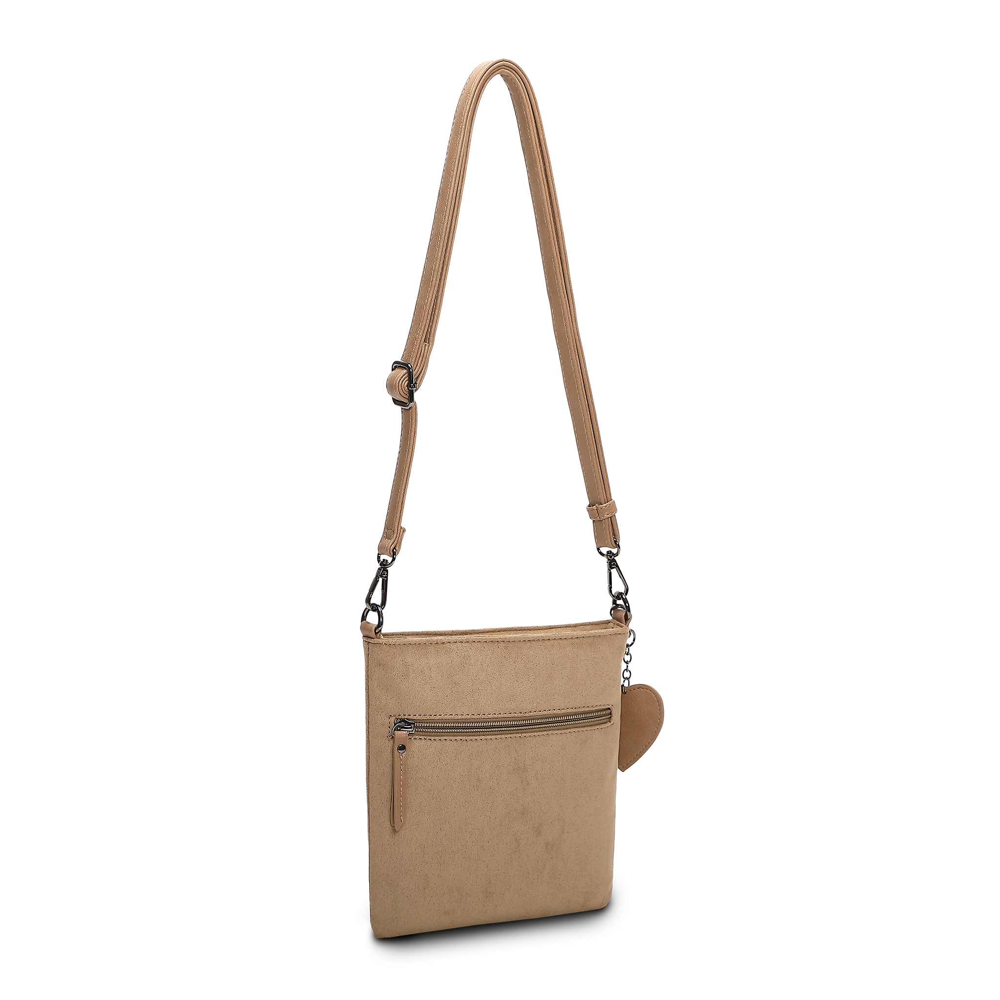 Liten crossbody-veske - Taupe