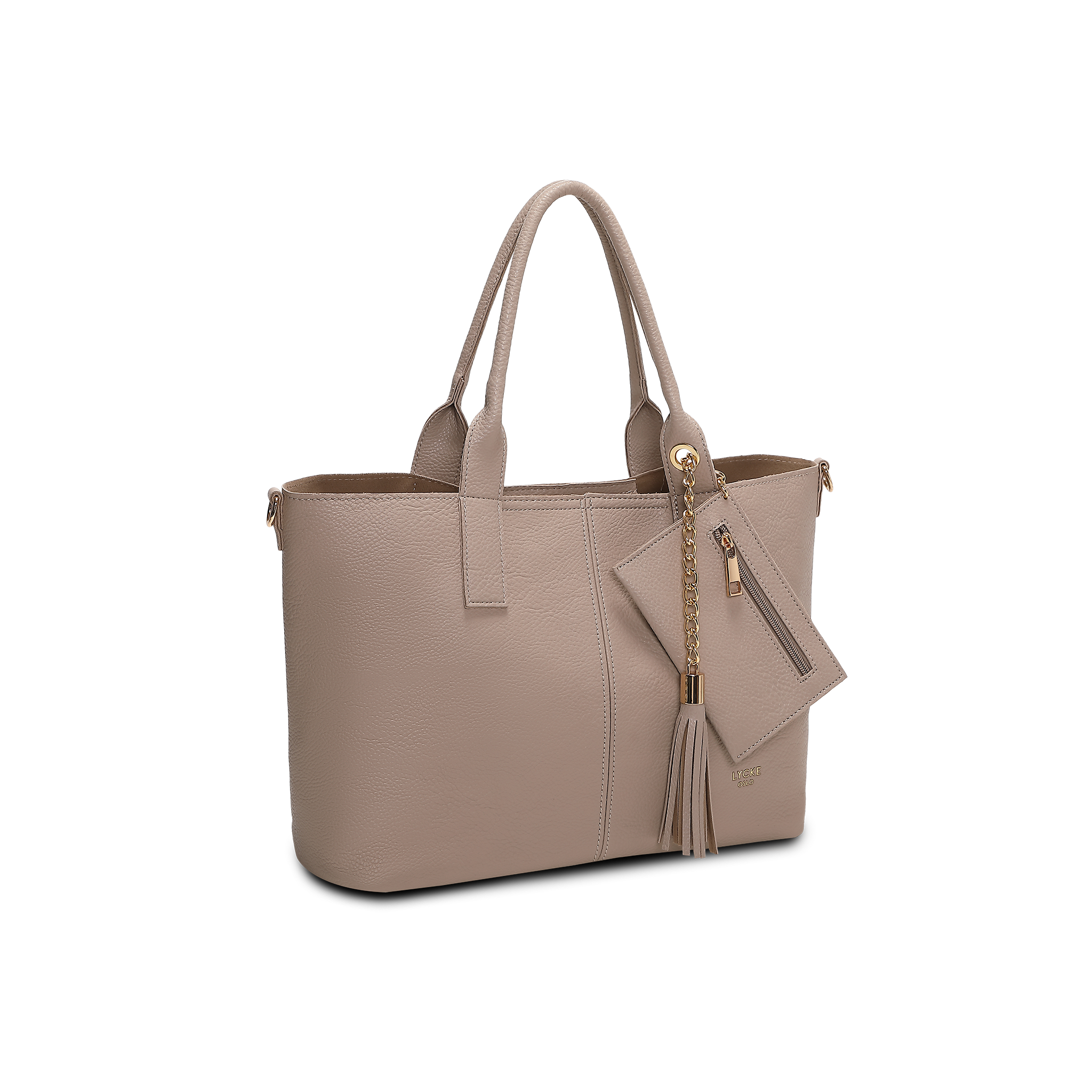 Tote bag-veske Mary - Light Taupe