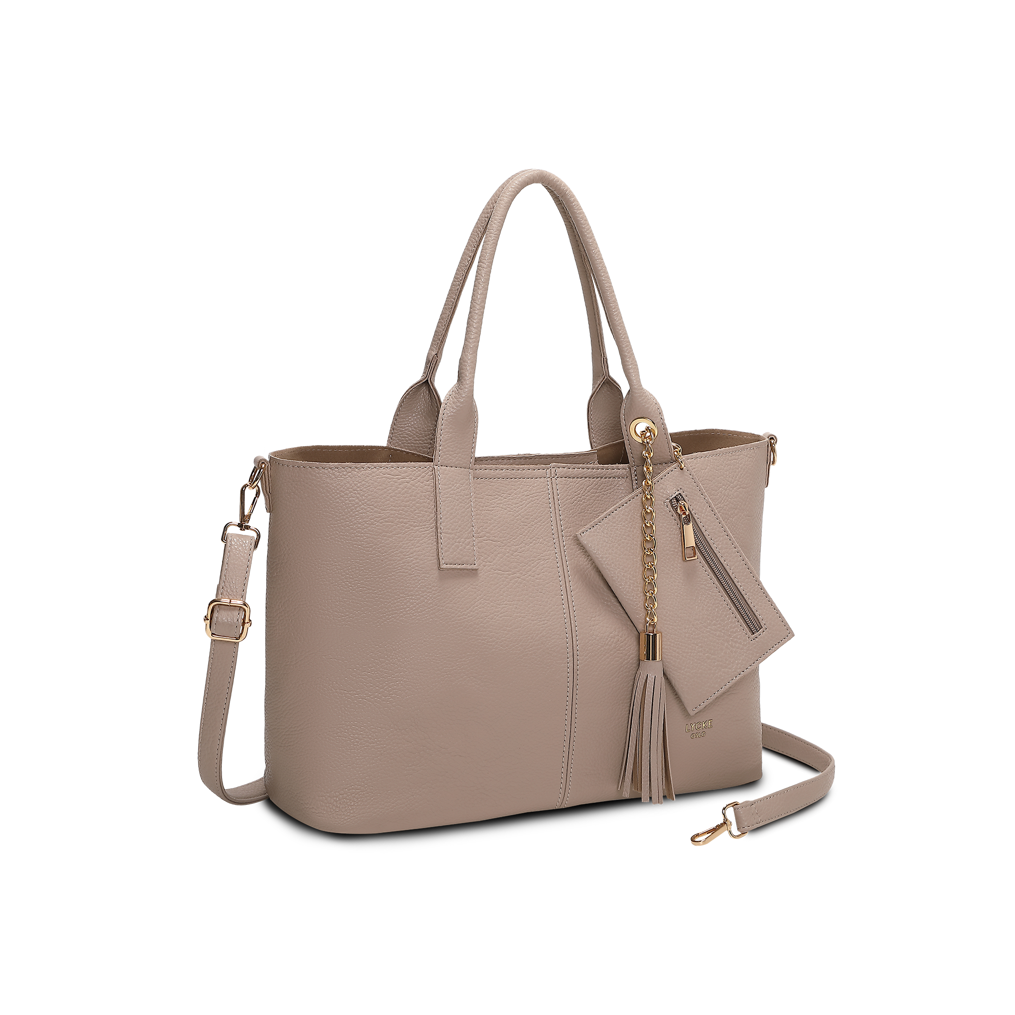 Tote bag-veske Mary - Light Taupe