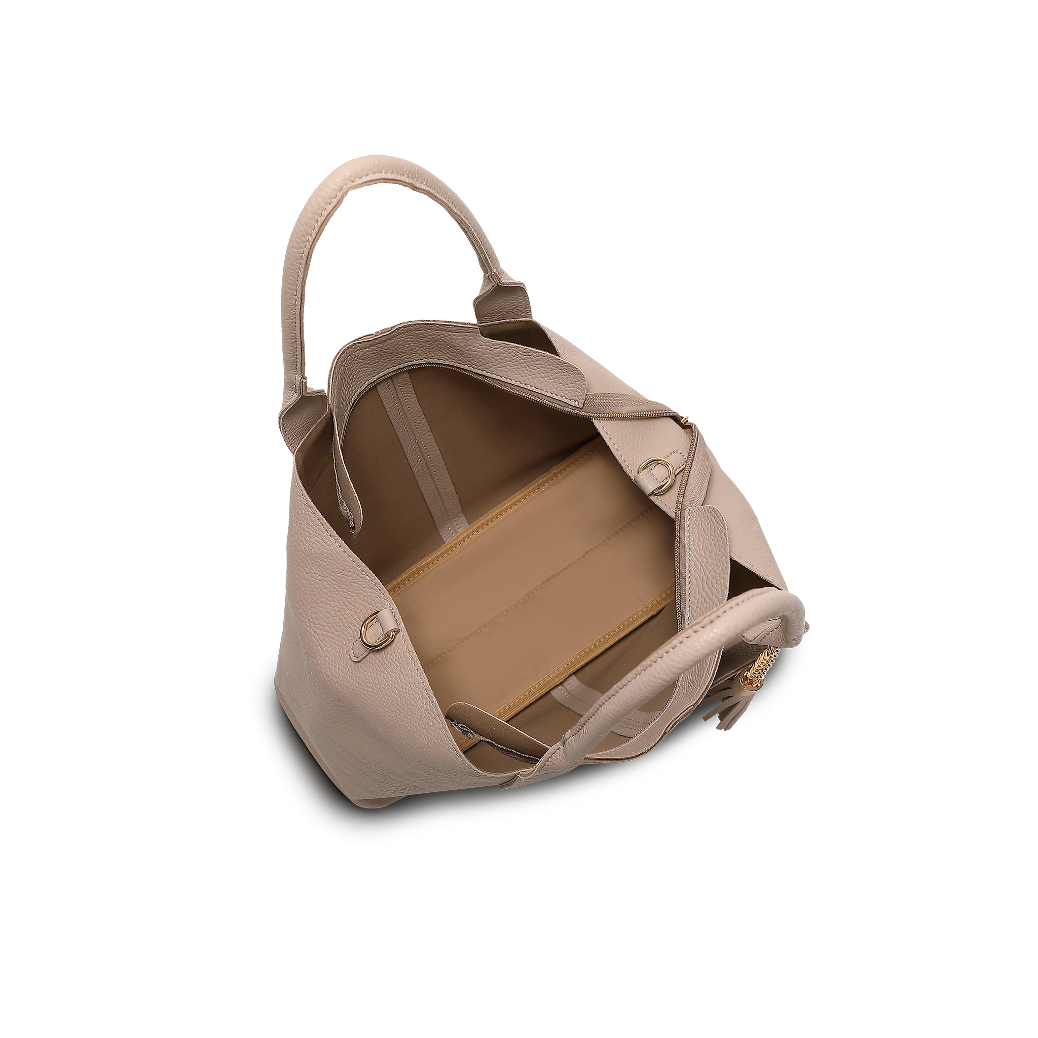 Tote bag-veske Mary - Light Taupe