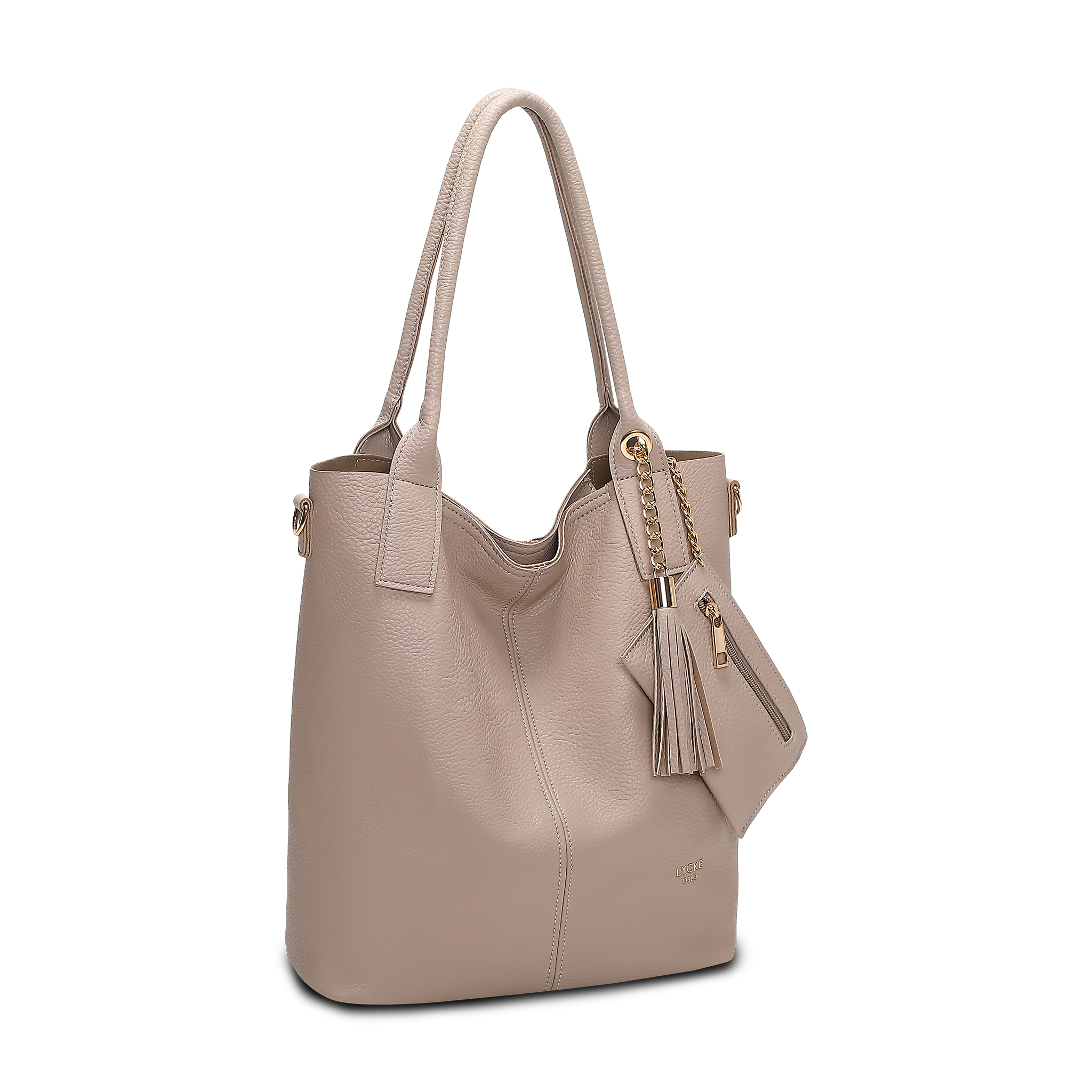 Tote bag-veske Mary - Light Taupe