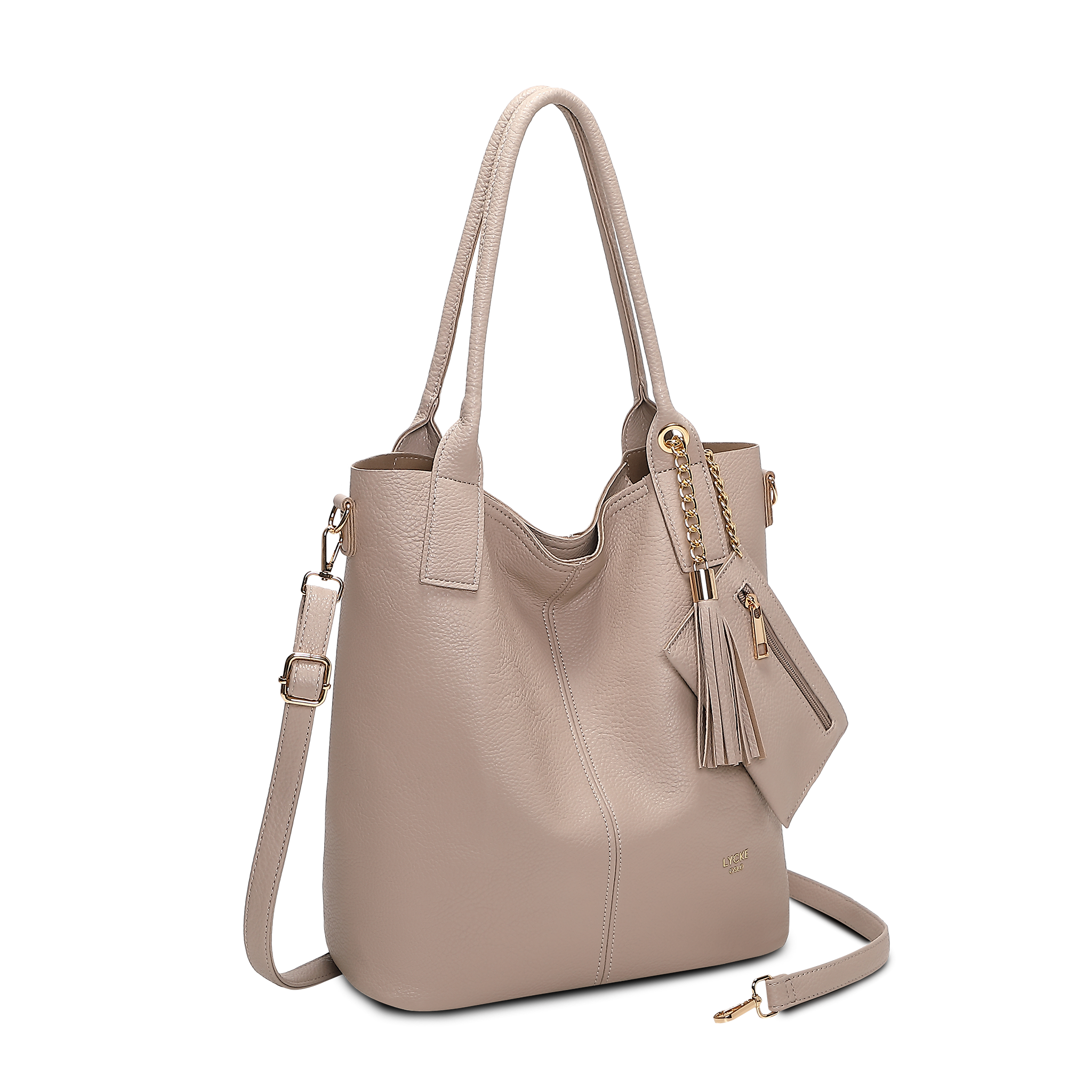Tote bag-veske Mary - Light Taupe