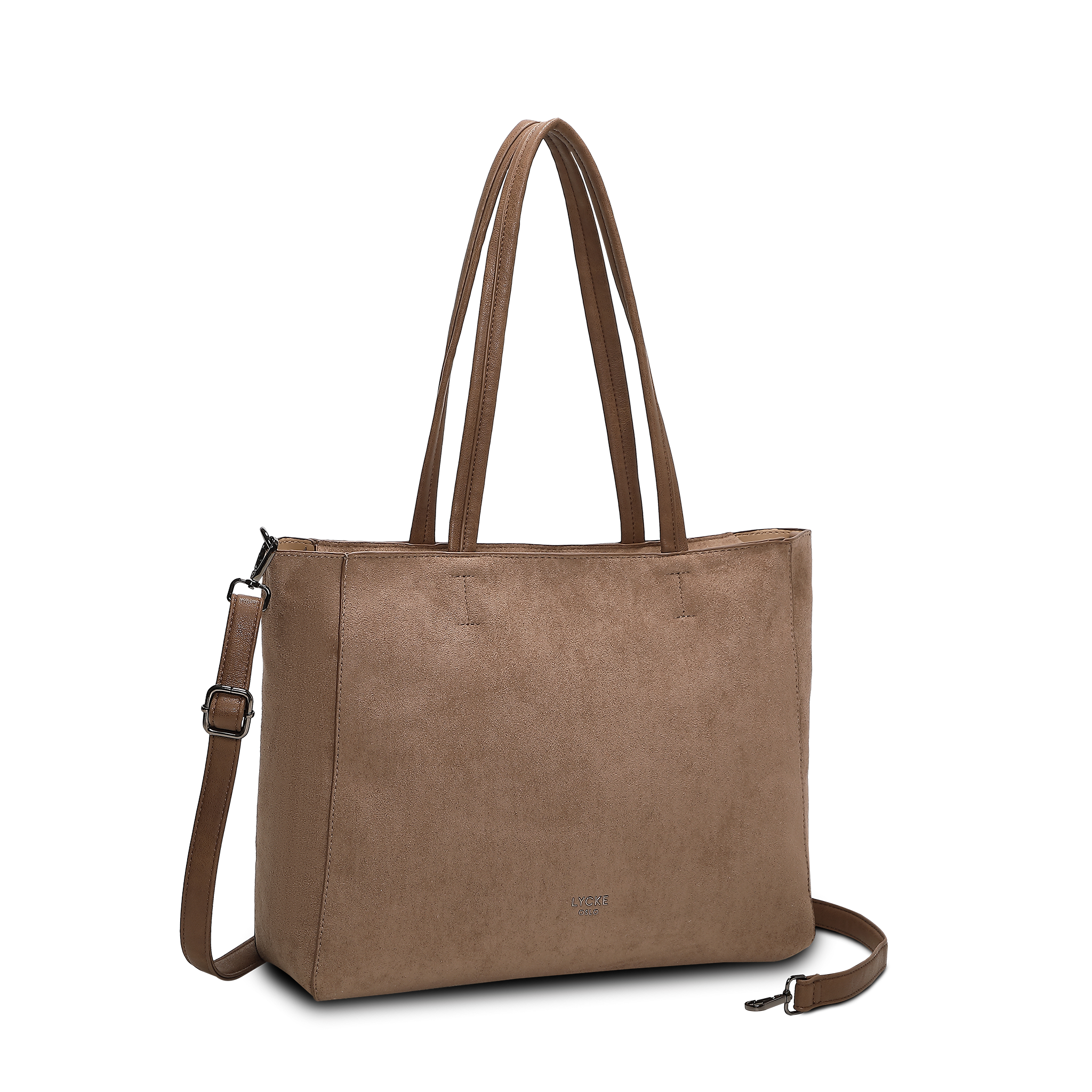 Tote bag-veske Carina - SandBrown