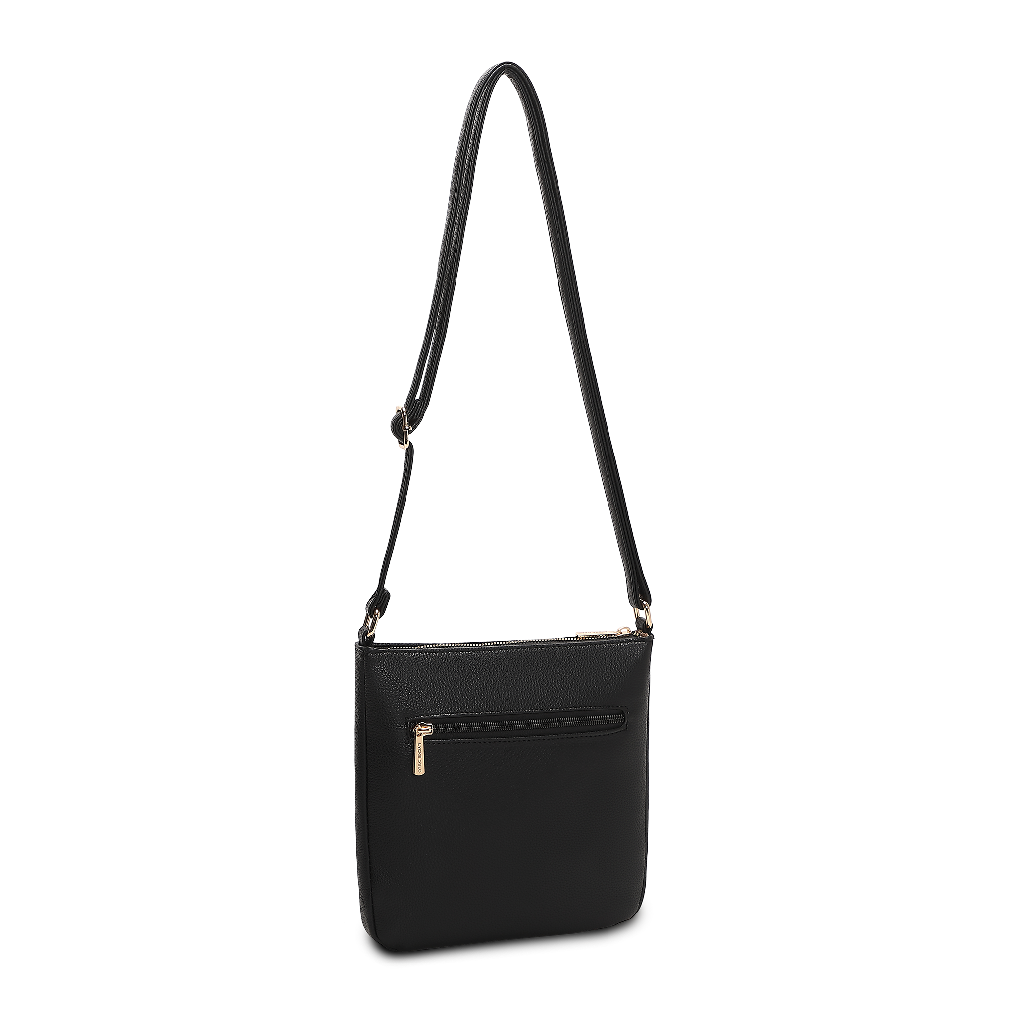 Saga crossbody skulderveske - Black/black