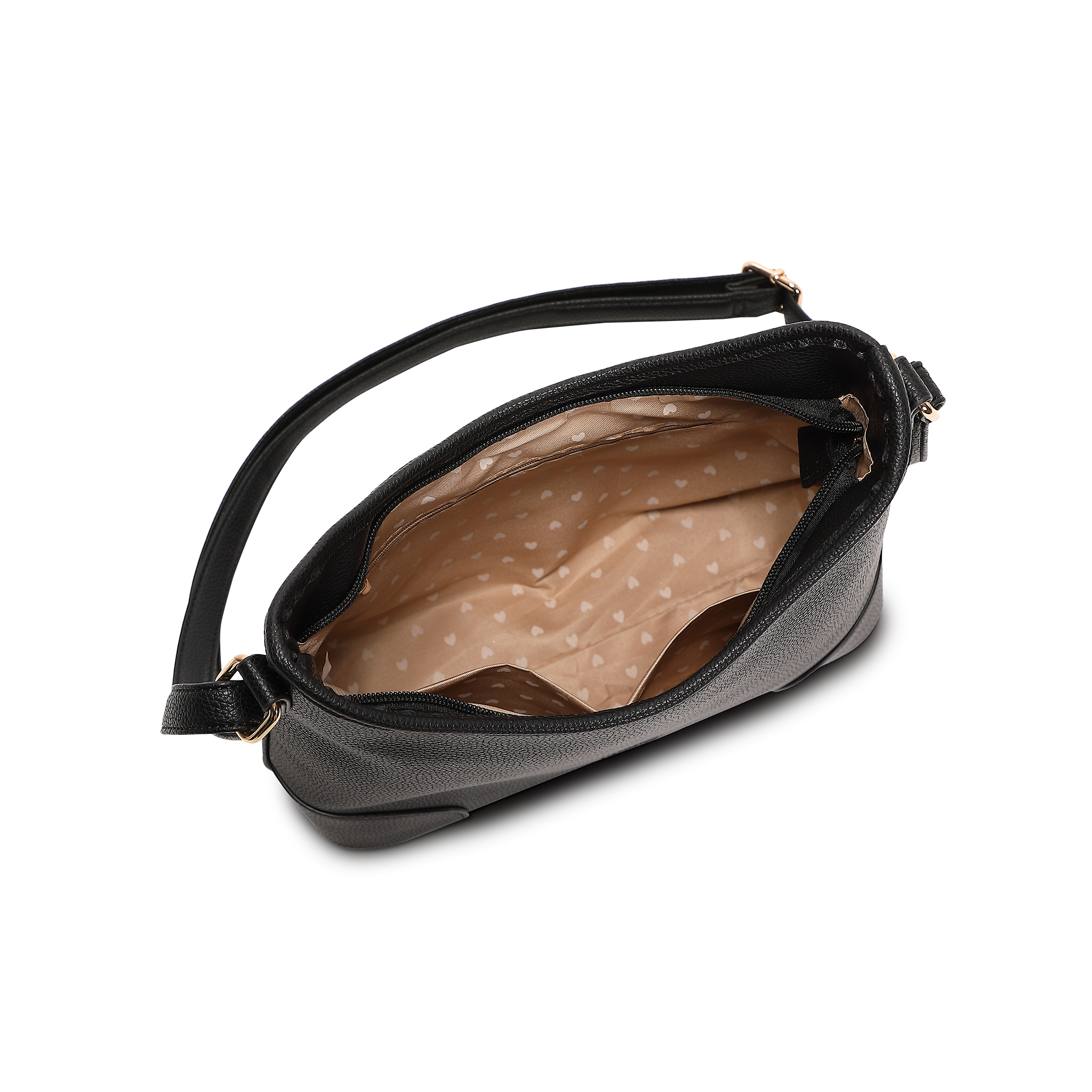 Skulderveske Saga - Black/black