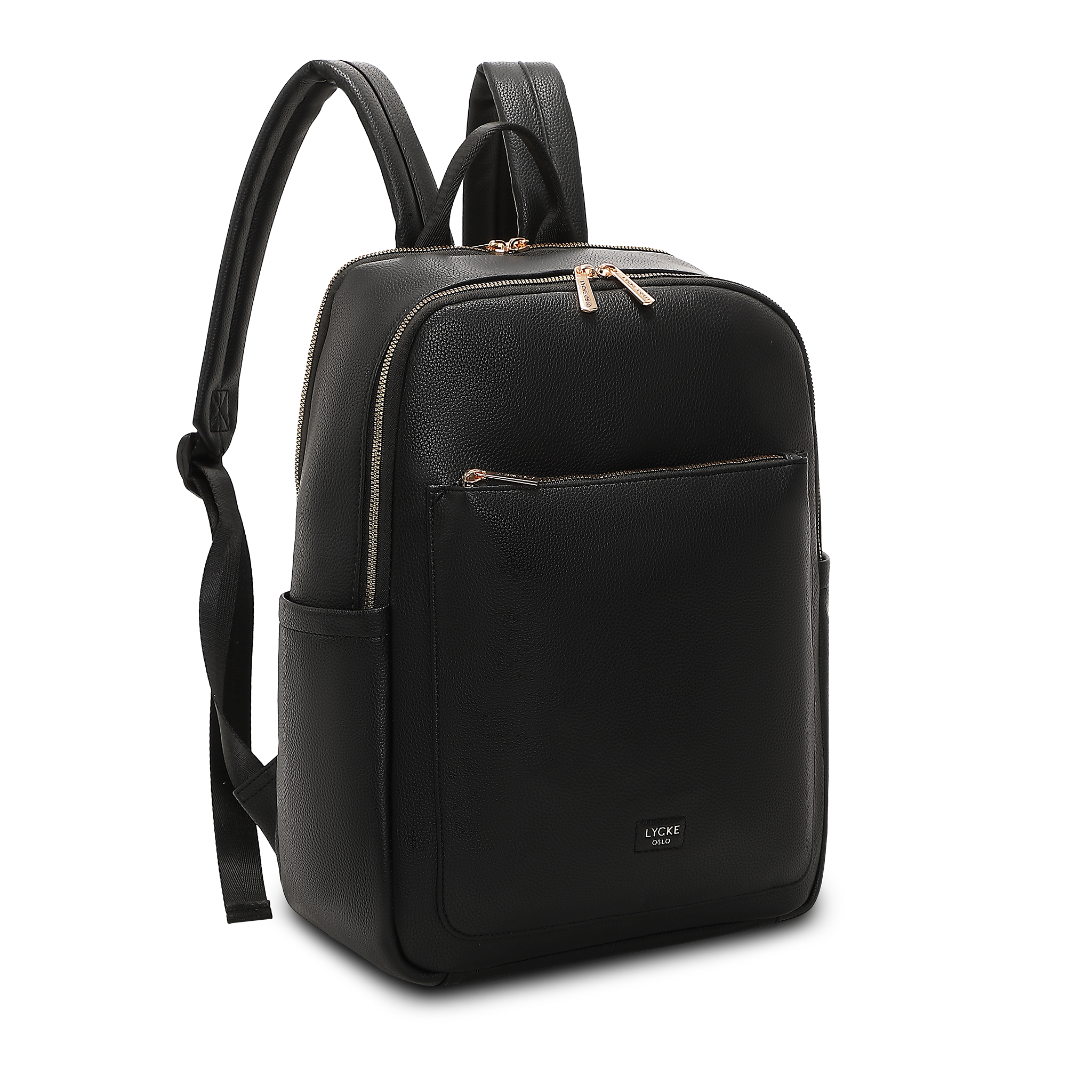 Ryggsekk til pc 14" Saga - Black/black