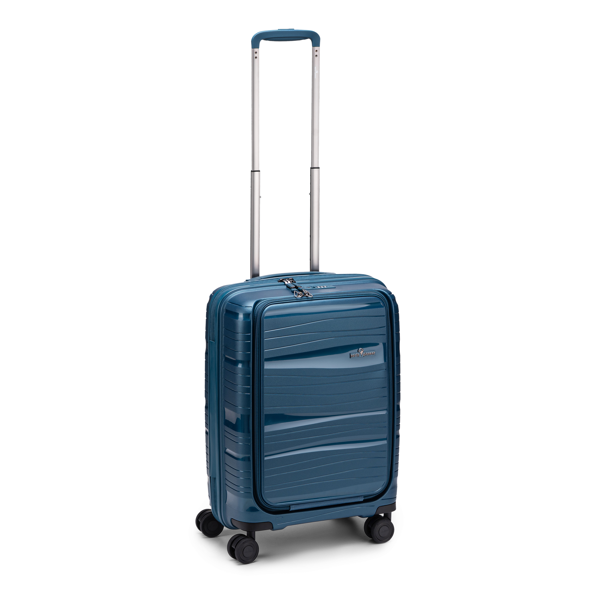 Oslo Kabinkoffert Laptop 4 hjul, 55 cm, 31L - Petrol