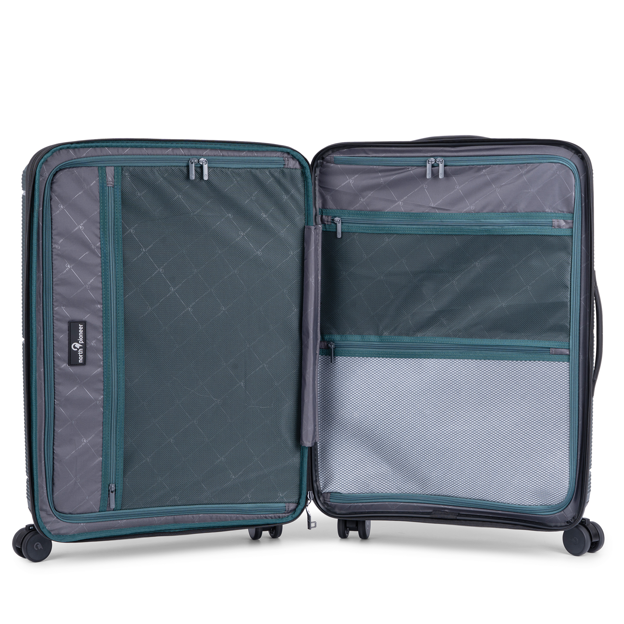 Bergen koffert medium utvidbar, 67 cm, 79L - Grønn
