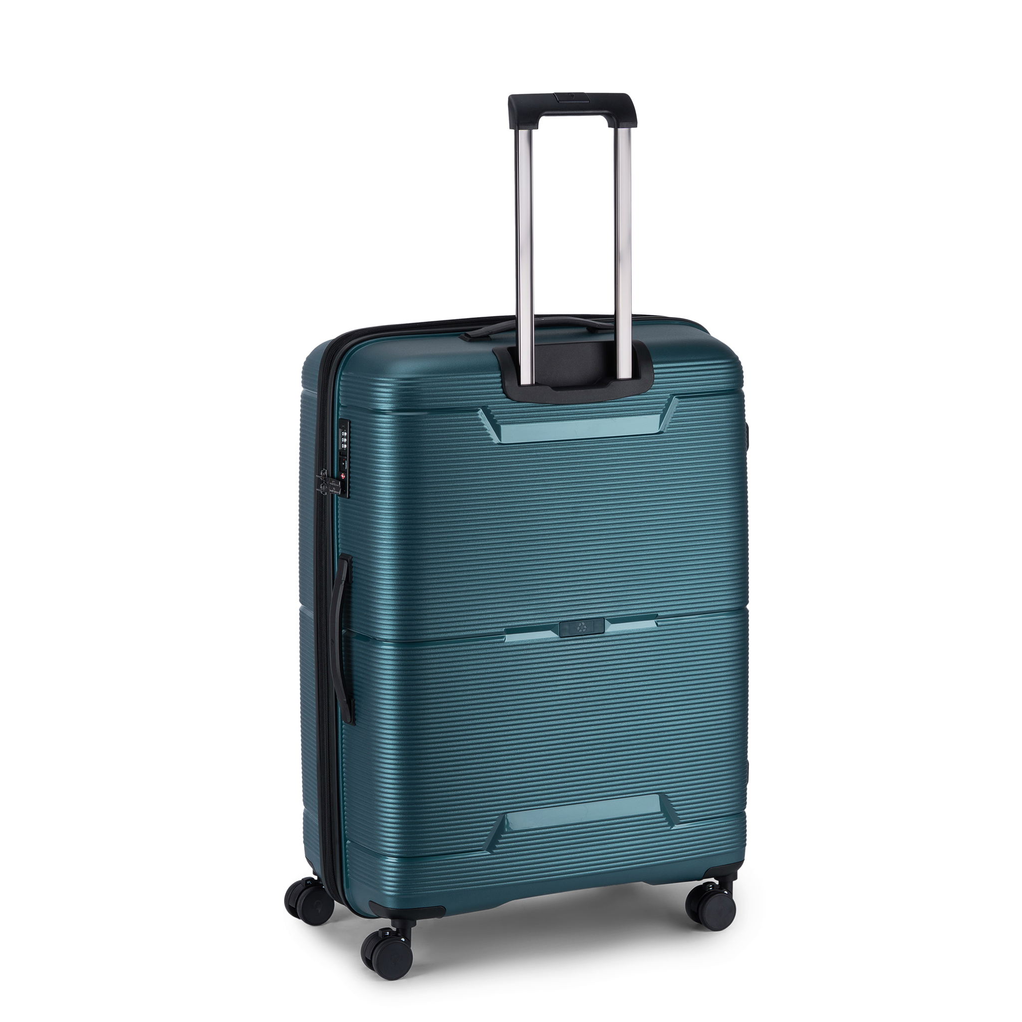 Bergen koffert stor utvidbar, 77 cm, 125L - Grønn