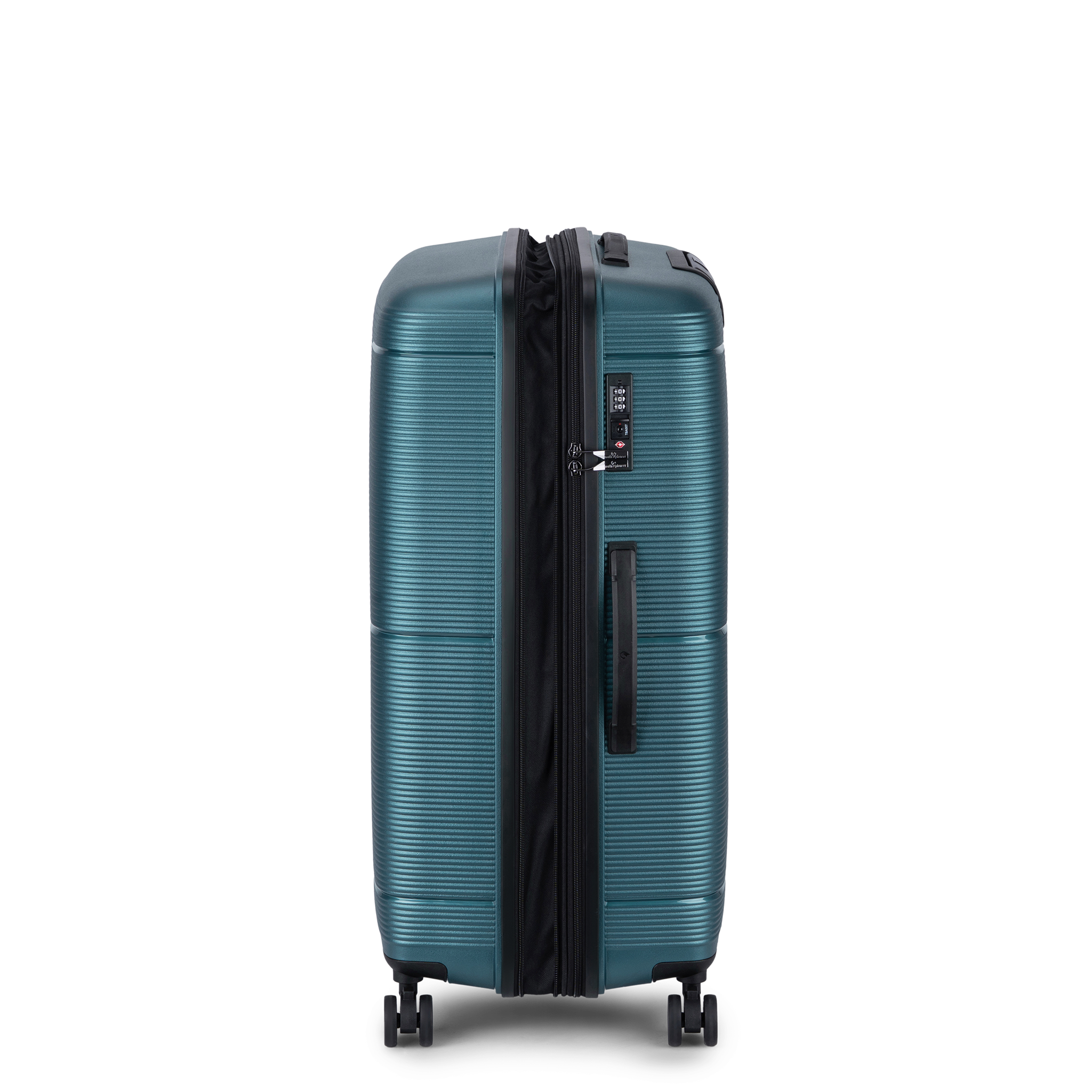 Bergen utvidbar stor koffert, 77 cm, 114/125 L - Grønn